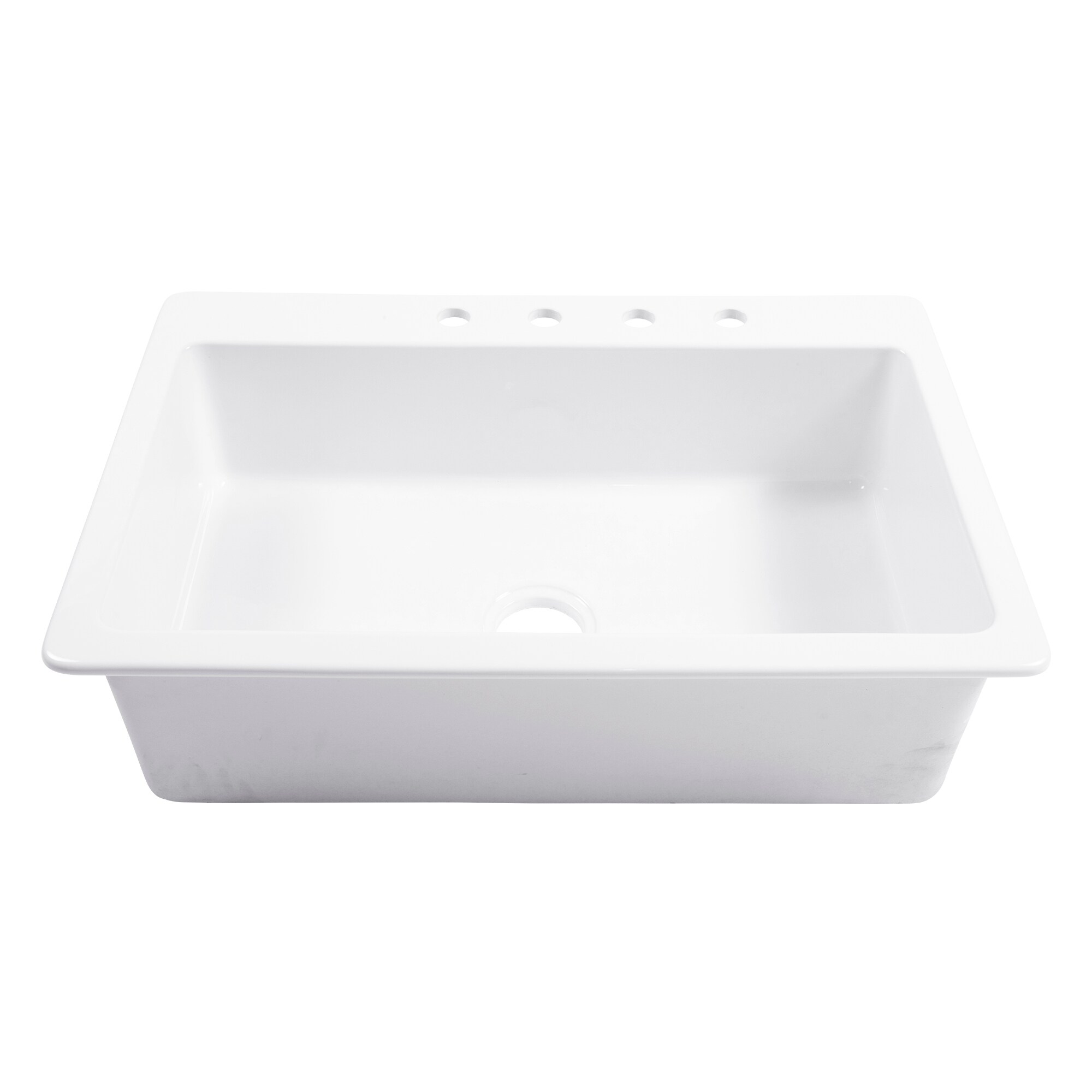 SINKOLOGY SK411-33FC-WH-4R Kitchen-Sinks - View #3