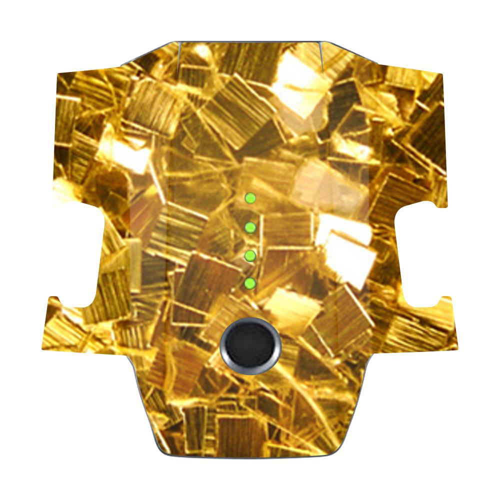 MightySkins VSNS61417  DJMAVBAT-Gold Chips Skin Decal Wrap for DJI Mavic Pro Battery Sticker- Gold Chips