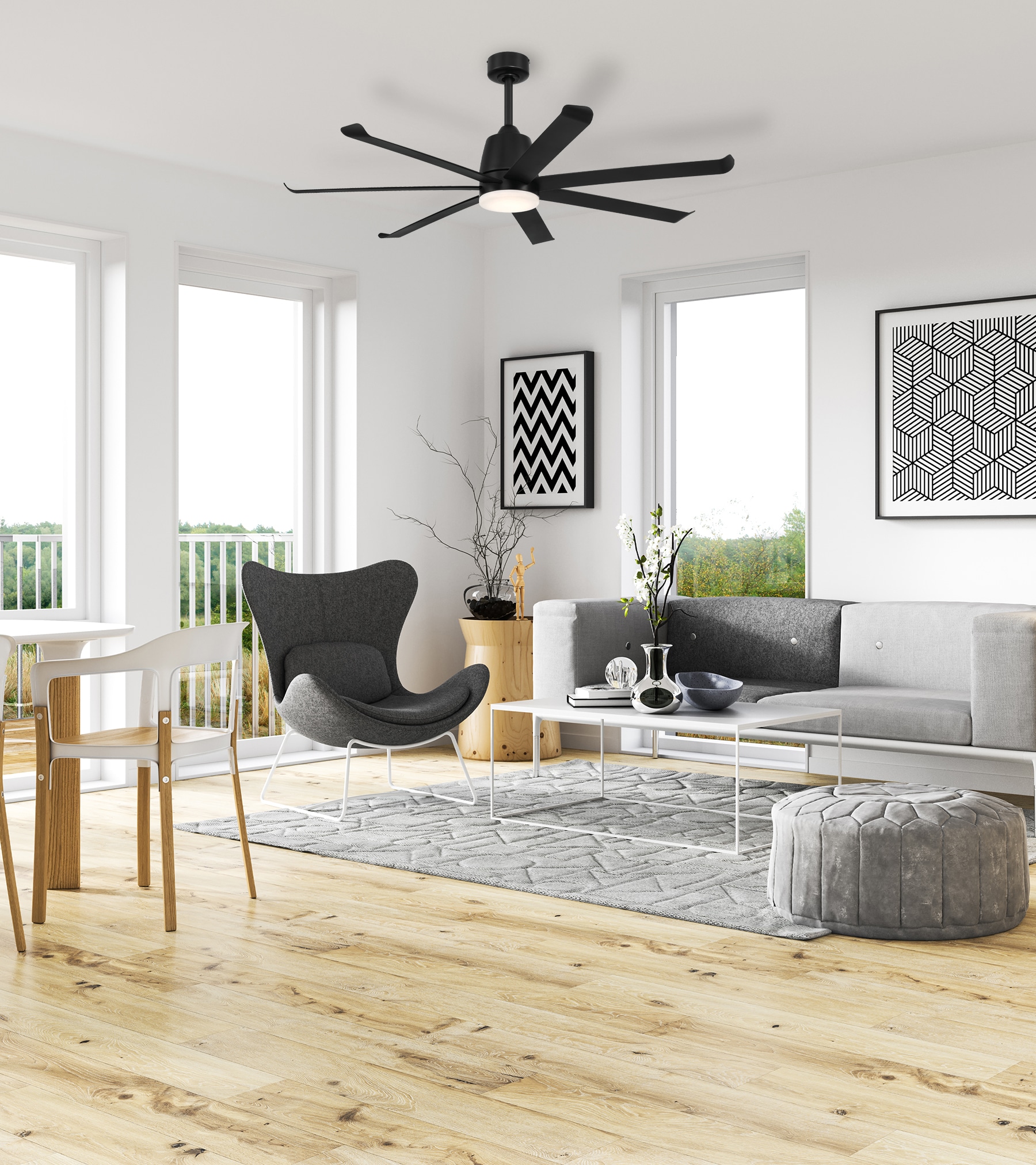 Harbor Breeze HAY52MBK7LR Ceiling-Fans - View #13