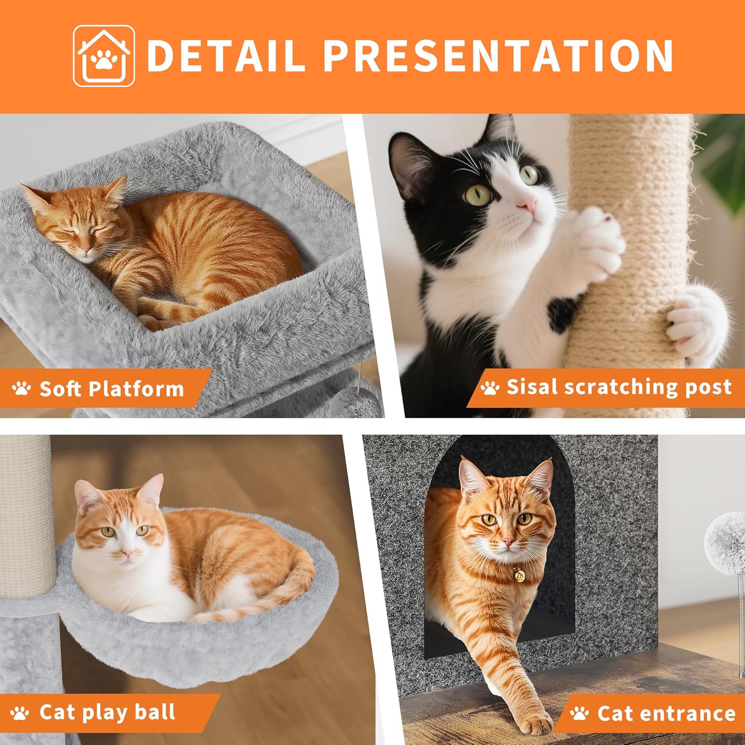 GAOMON NS1148322 Cat-Trees - View #7