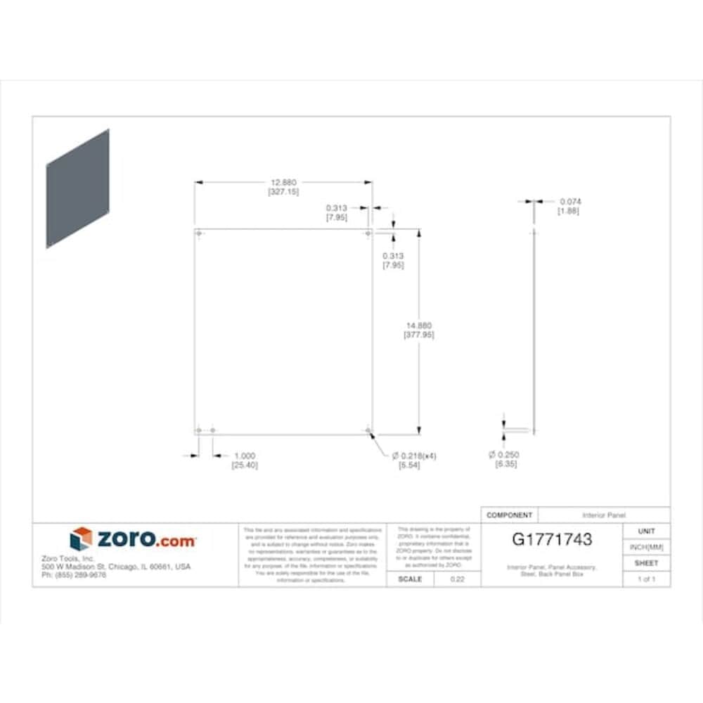 WIEGMANN P1614 Electrical-Box - View #2