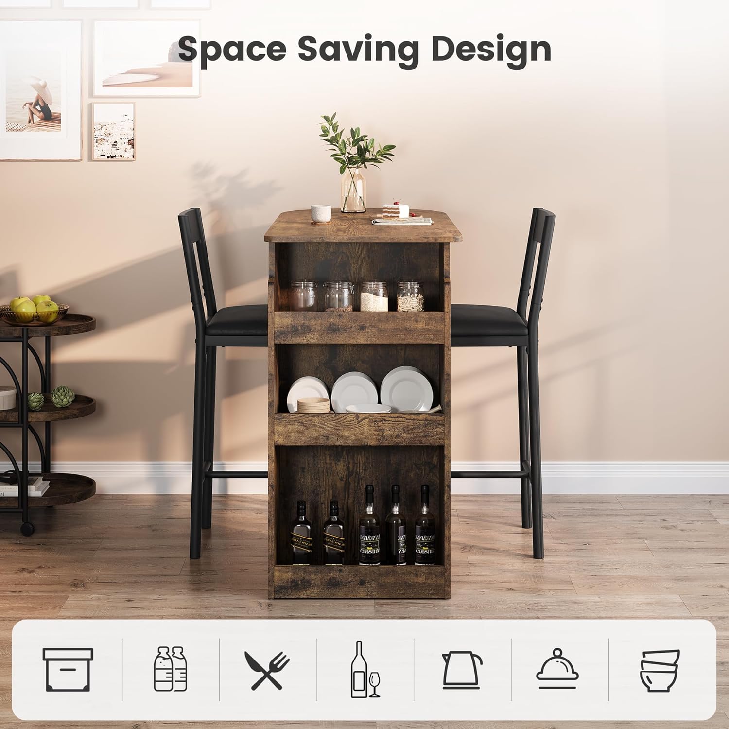 Qeetex DHZ-PHO-16EZW1Y1 Dining-Sets - View #6