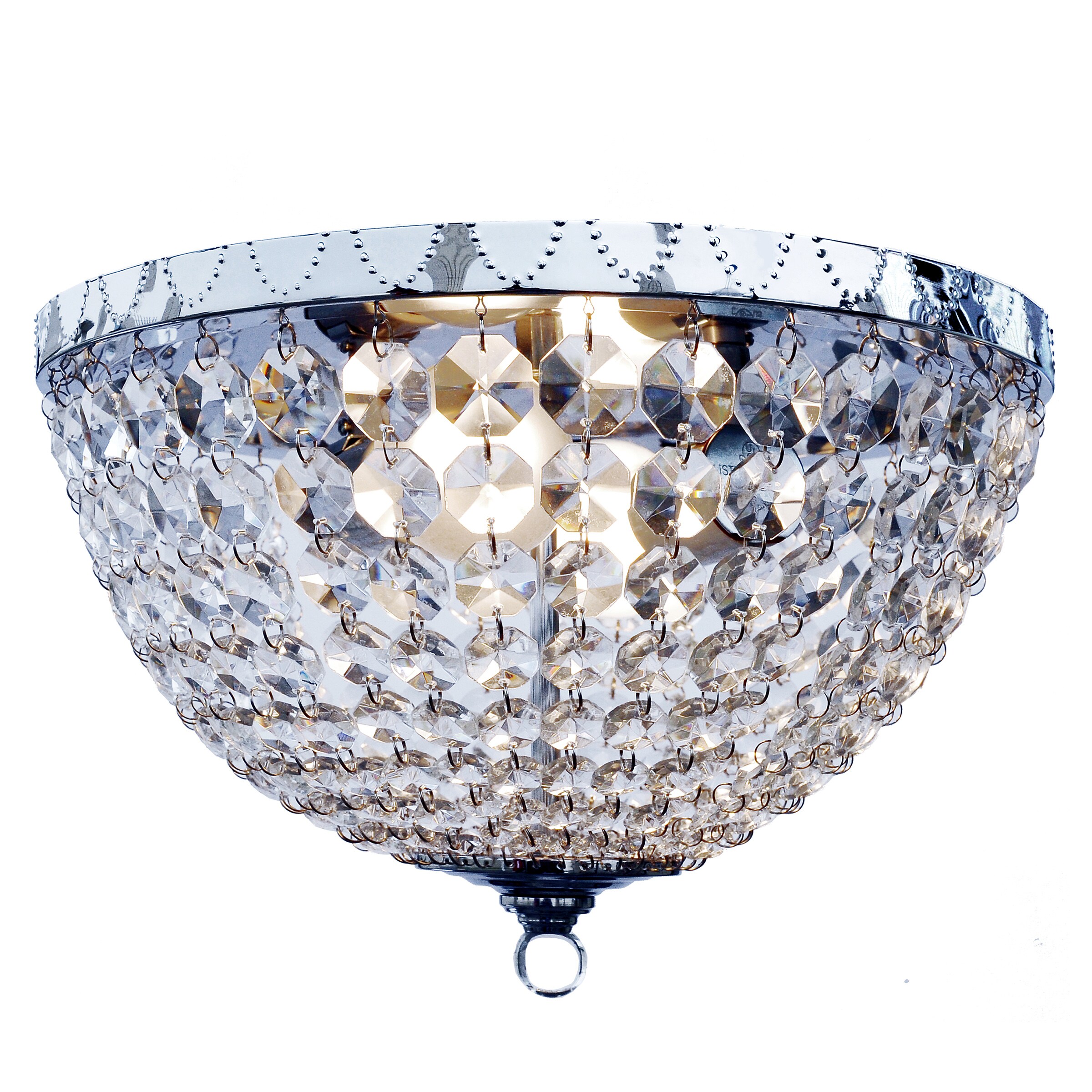 Elegant Designs FM1001-CHR flushmounts - View #2