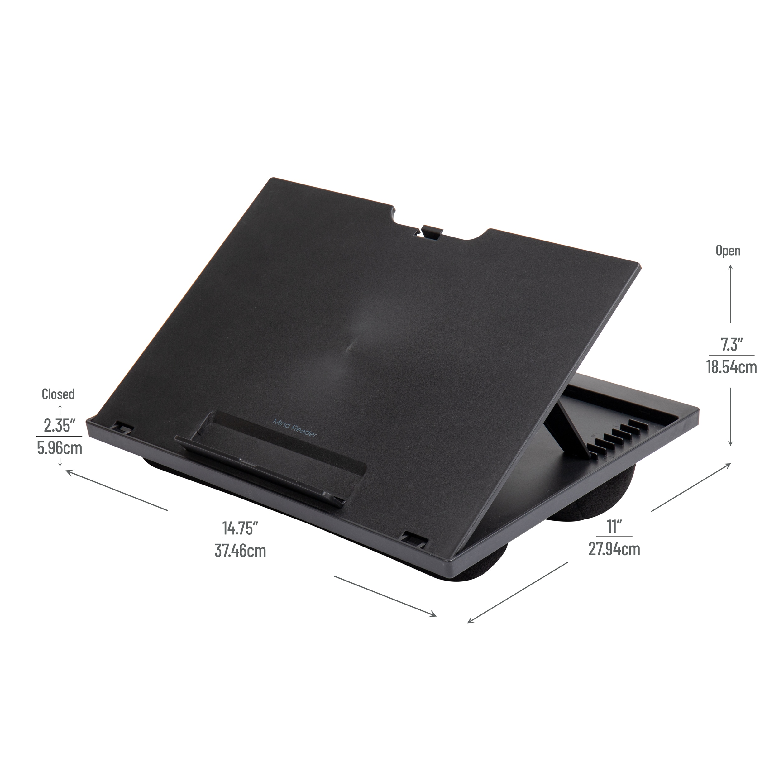 Mind Reader LTADJUST-BLK desks - View #3