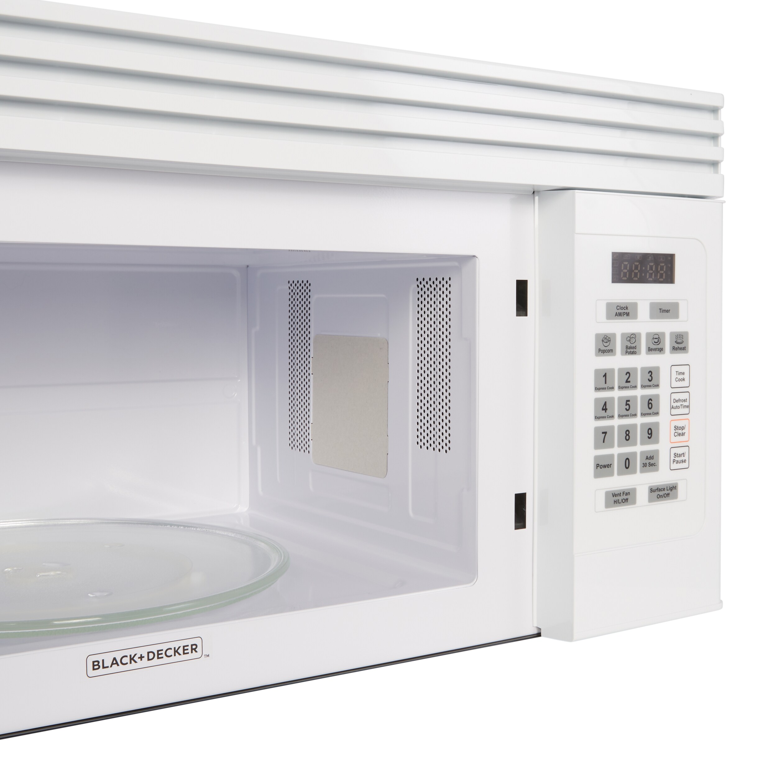 Black+decker Over The Range 1.6 Cu. ft. Microwave, Stainless Steel