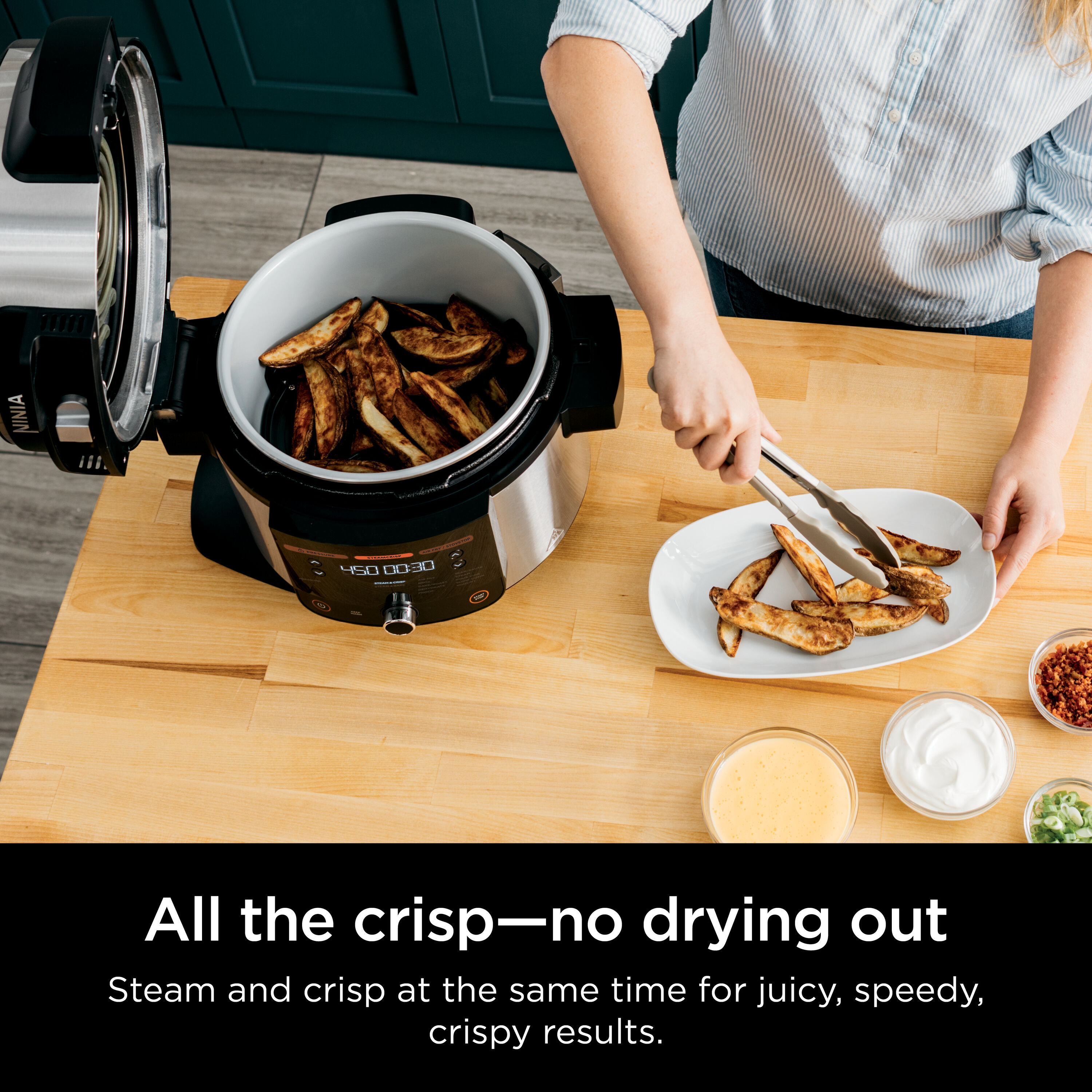 Best Buy: Ninja Foodi 14-in-1, 6.5-QT Pressure Cooker Steam Fryer