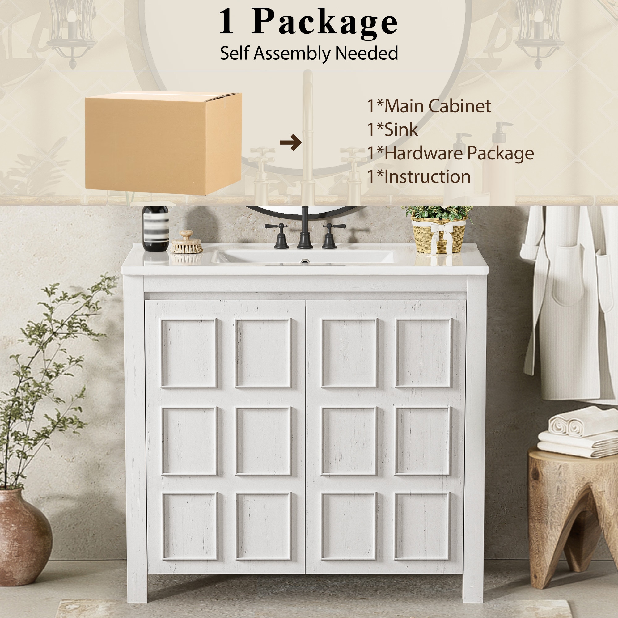 ModernLuxe L3P-N729P255666K Bath-Vanity-Combo - View #6