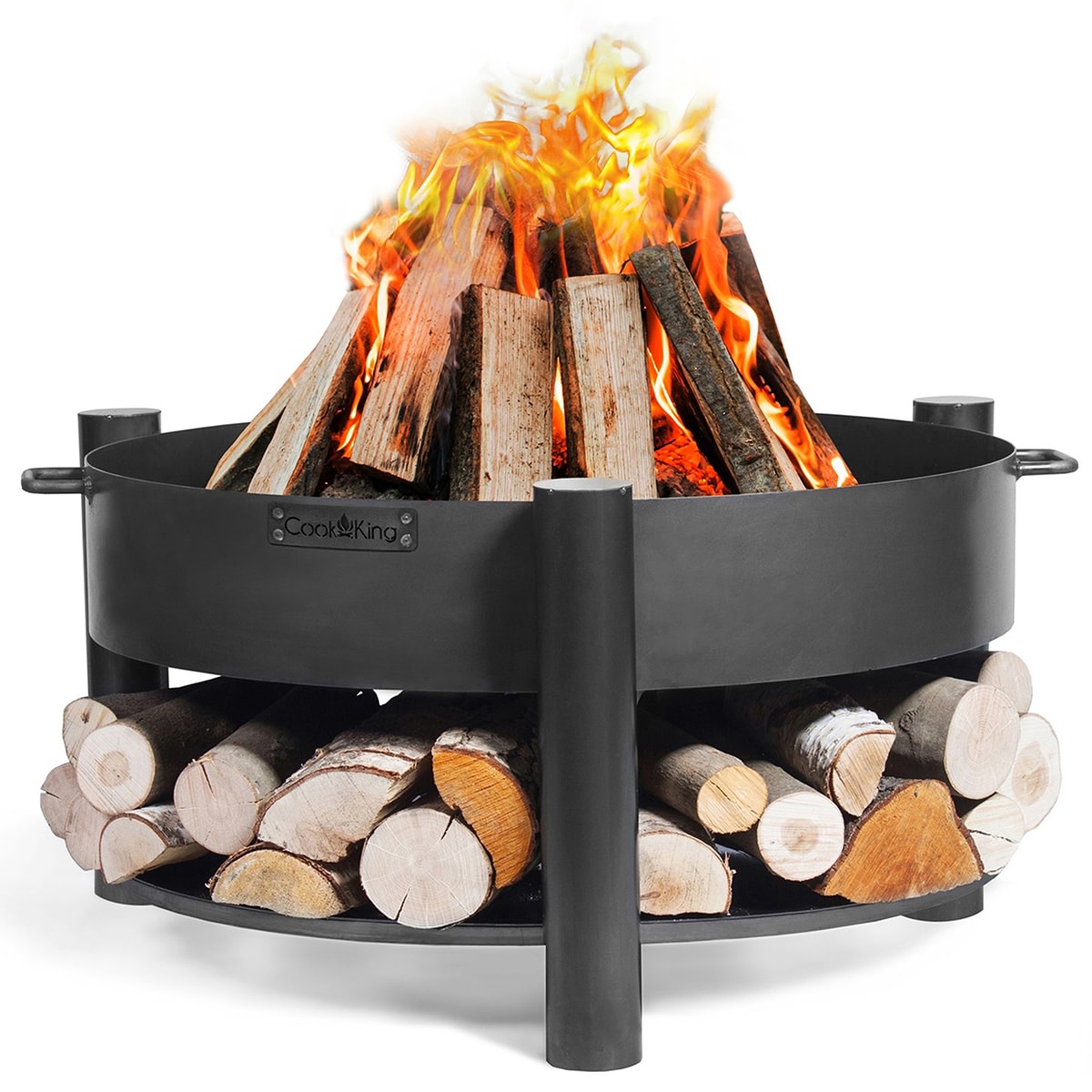 Good Directions 111246FO 27-in W Black Steel Wood-Burning Fire Pit