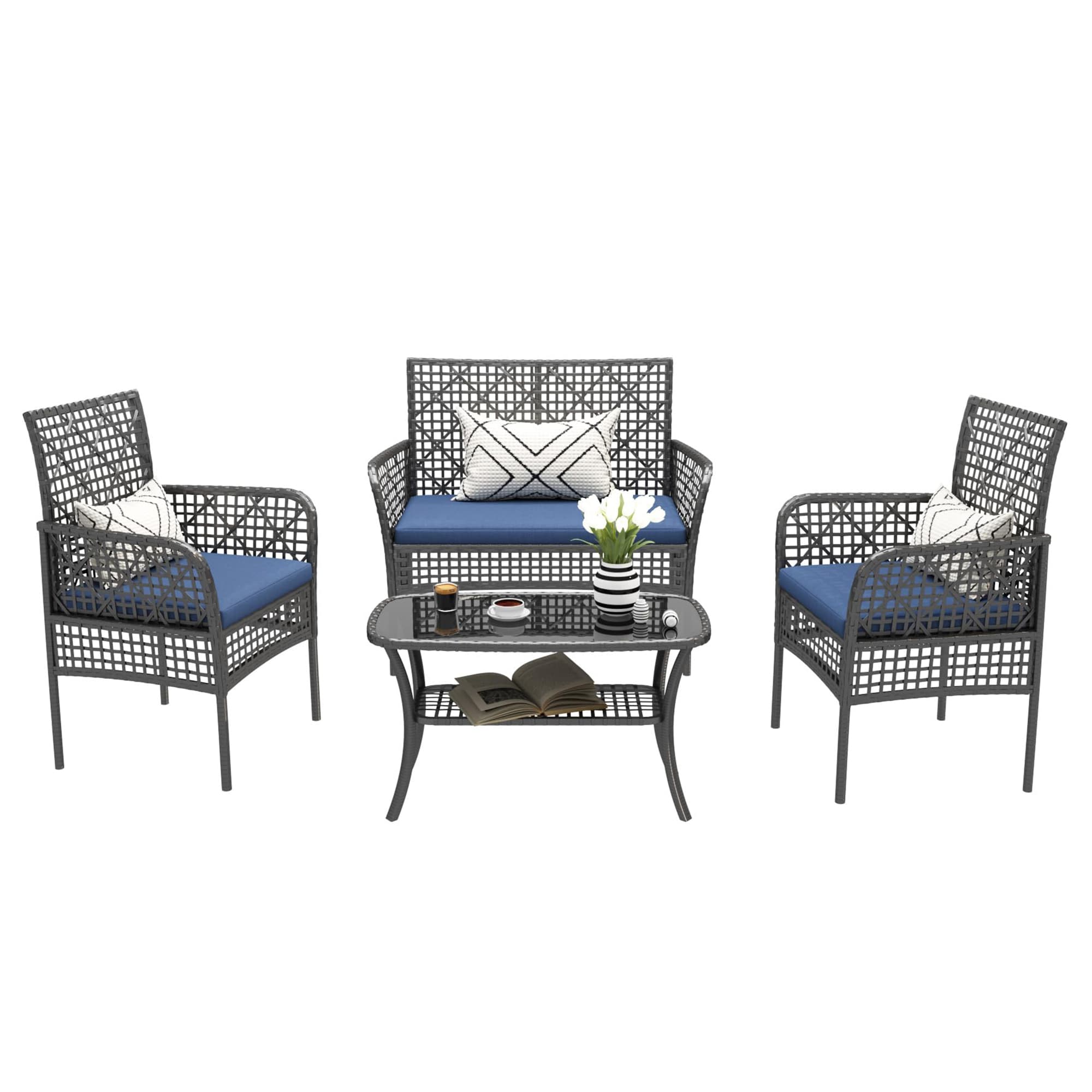 Clihome SL-1906WY10-AA Patio-Conversation-Sets - View #3