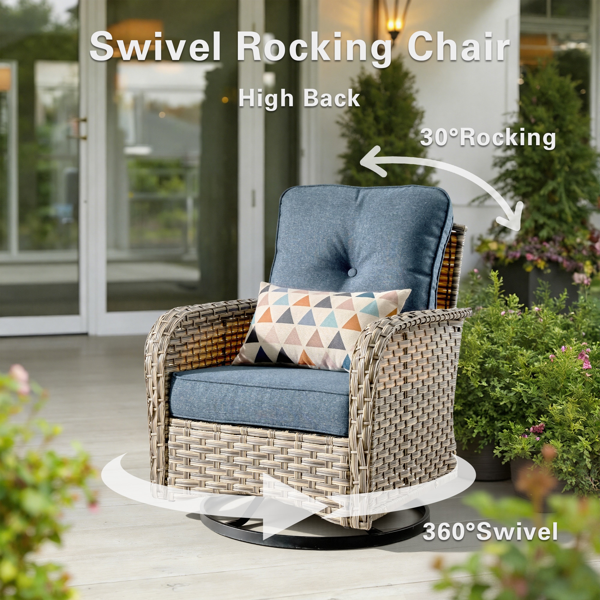 XIZZI XIVNC501 Patio-Chairs - View #3