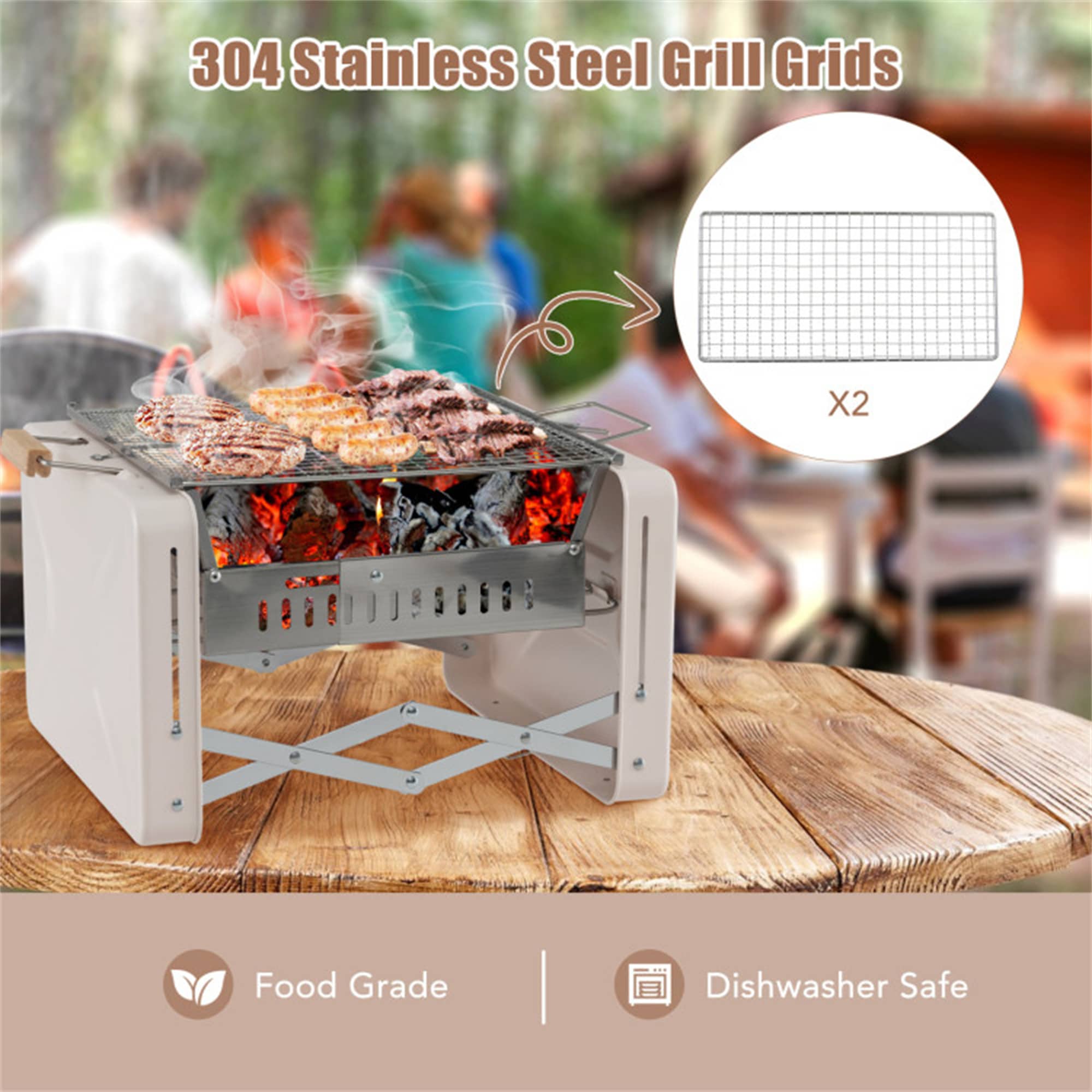 BABOOM BOM-11412MS-CO Charcoal-Grills - View #5