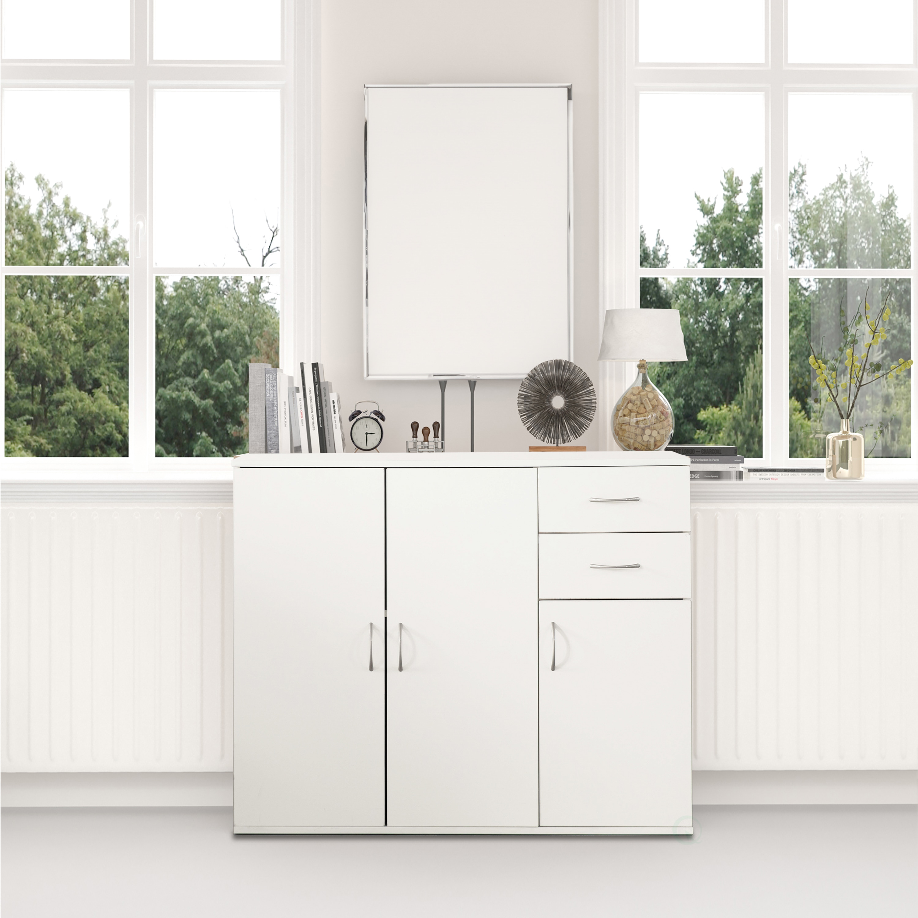 Basicwise QI004695.WT Dining-Kitchen-Storarge - View #3