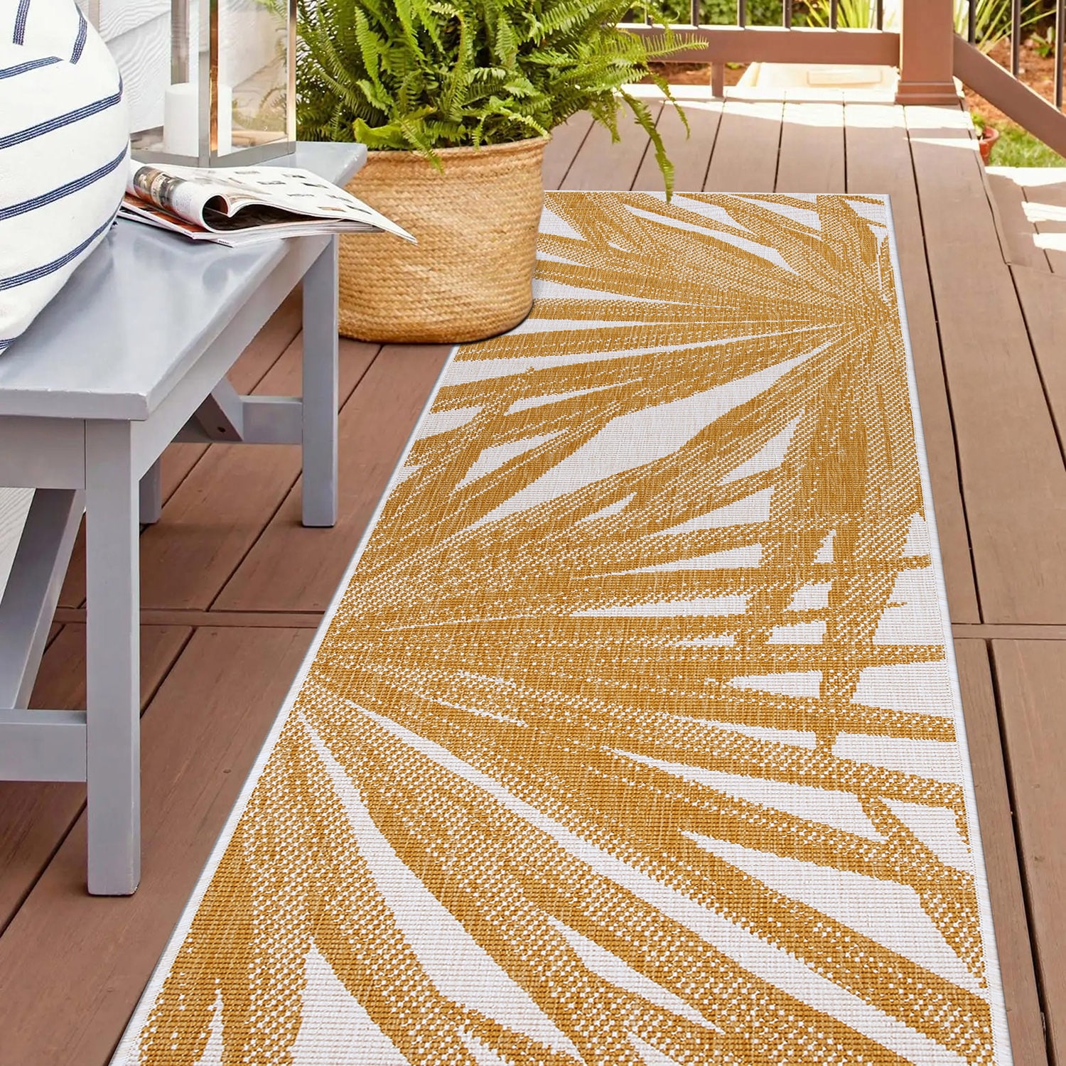 World Rug Gallery 4030YELLOW2X7 rugs - View #8