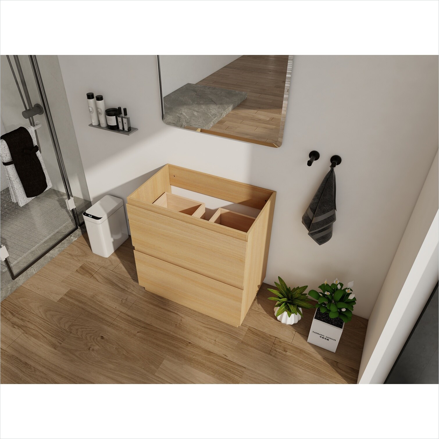 Watnature JXVI26NQ4VQ4 Bath-Vanity-Combo - View #3