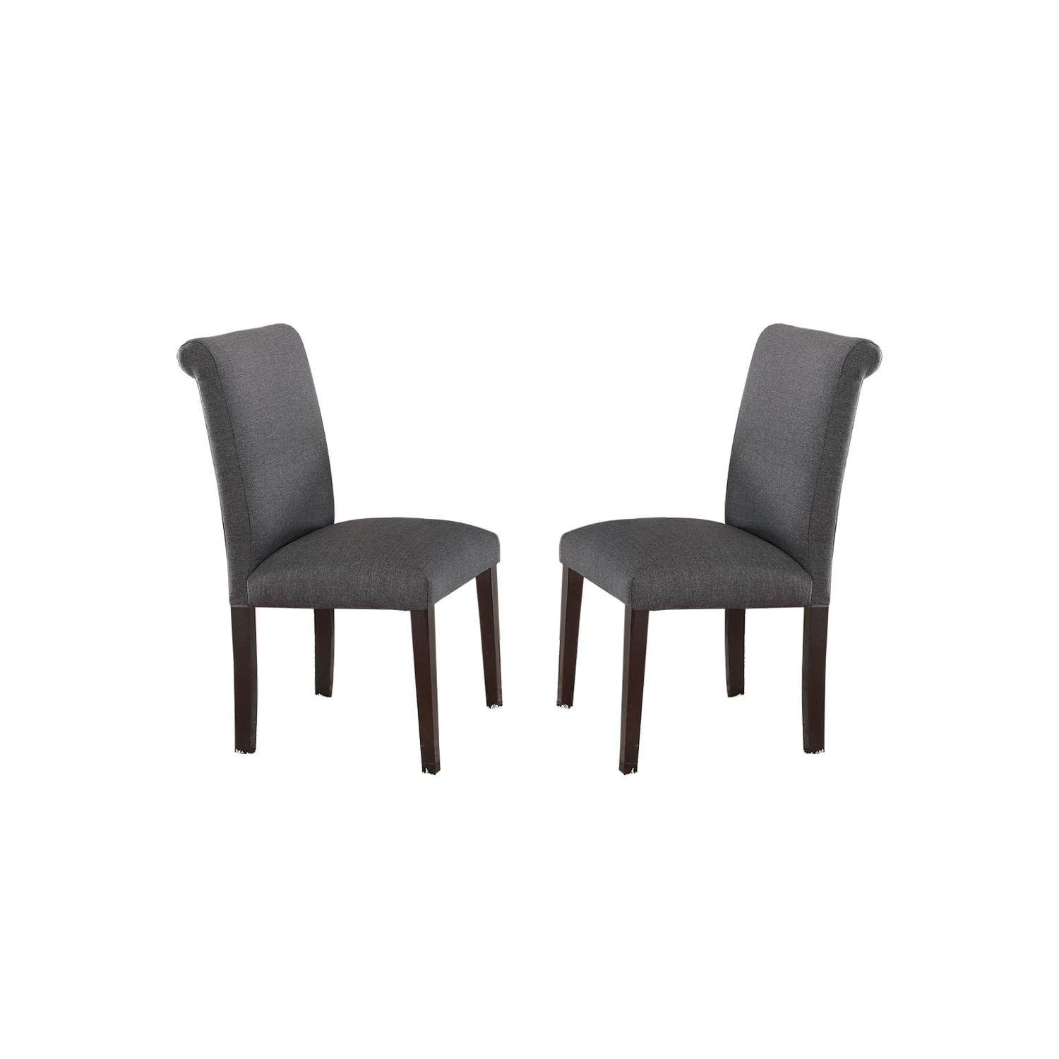 Simple Relax SR011543 Set of 2 Dining Chairs Contemporary/Modern Polyester/Polyester Blend Upholstered Dining Side Chair (Wood Frame)