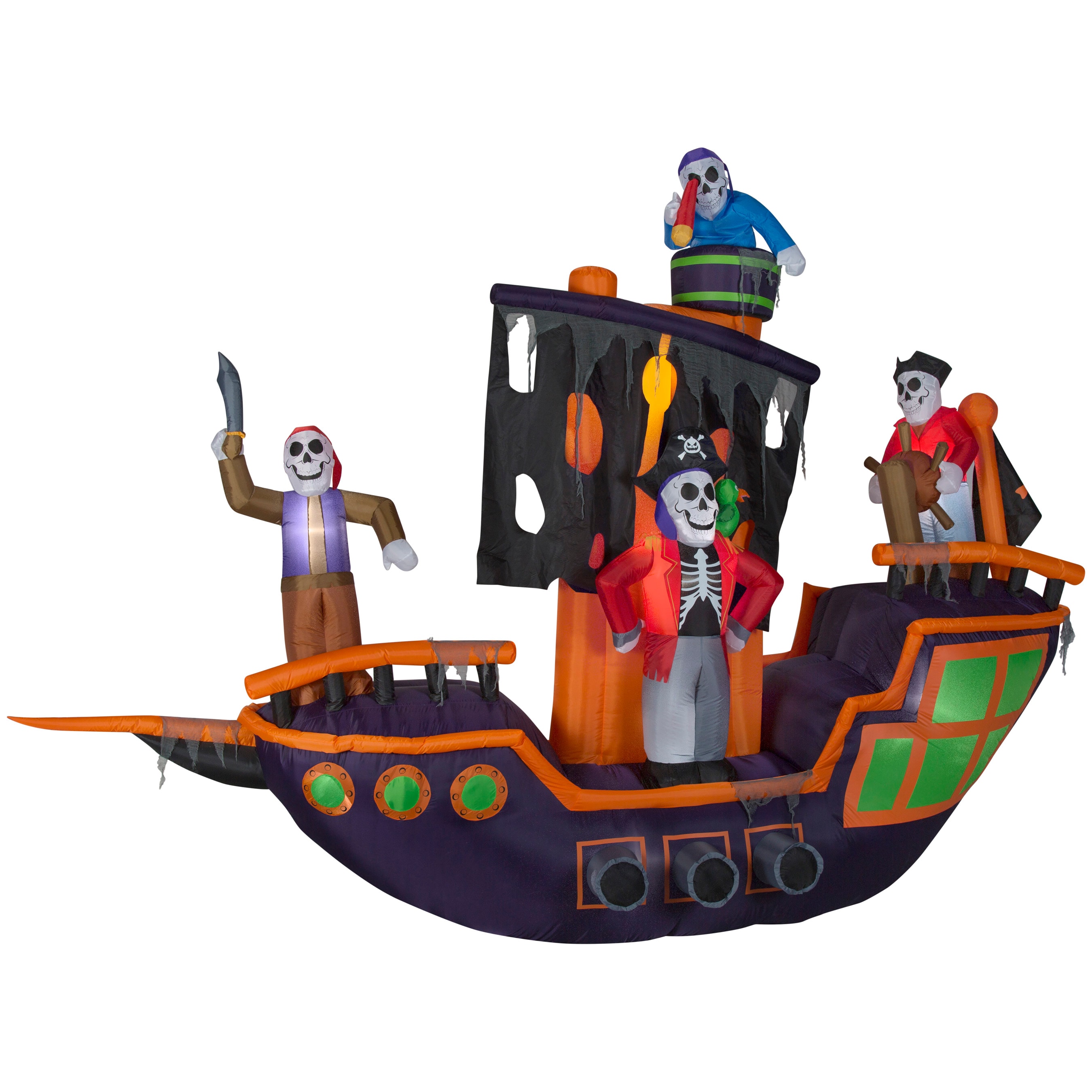 Halloween Pirate Yard Card Decoration, Size: One Size