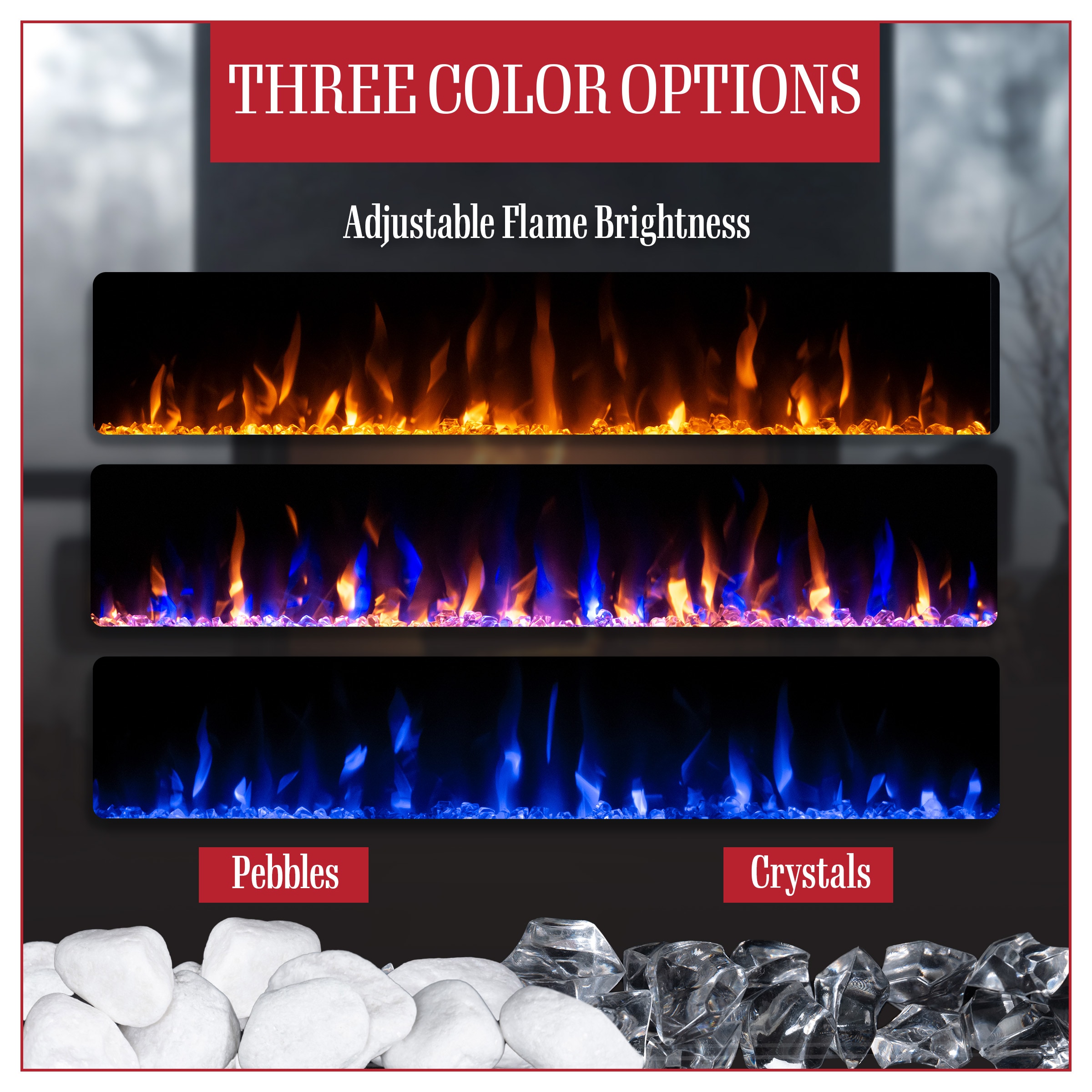 Northwest 80-BEF-50B Electric-Fireplaces - View #5