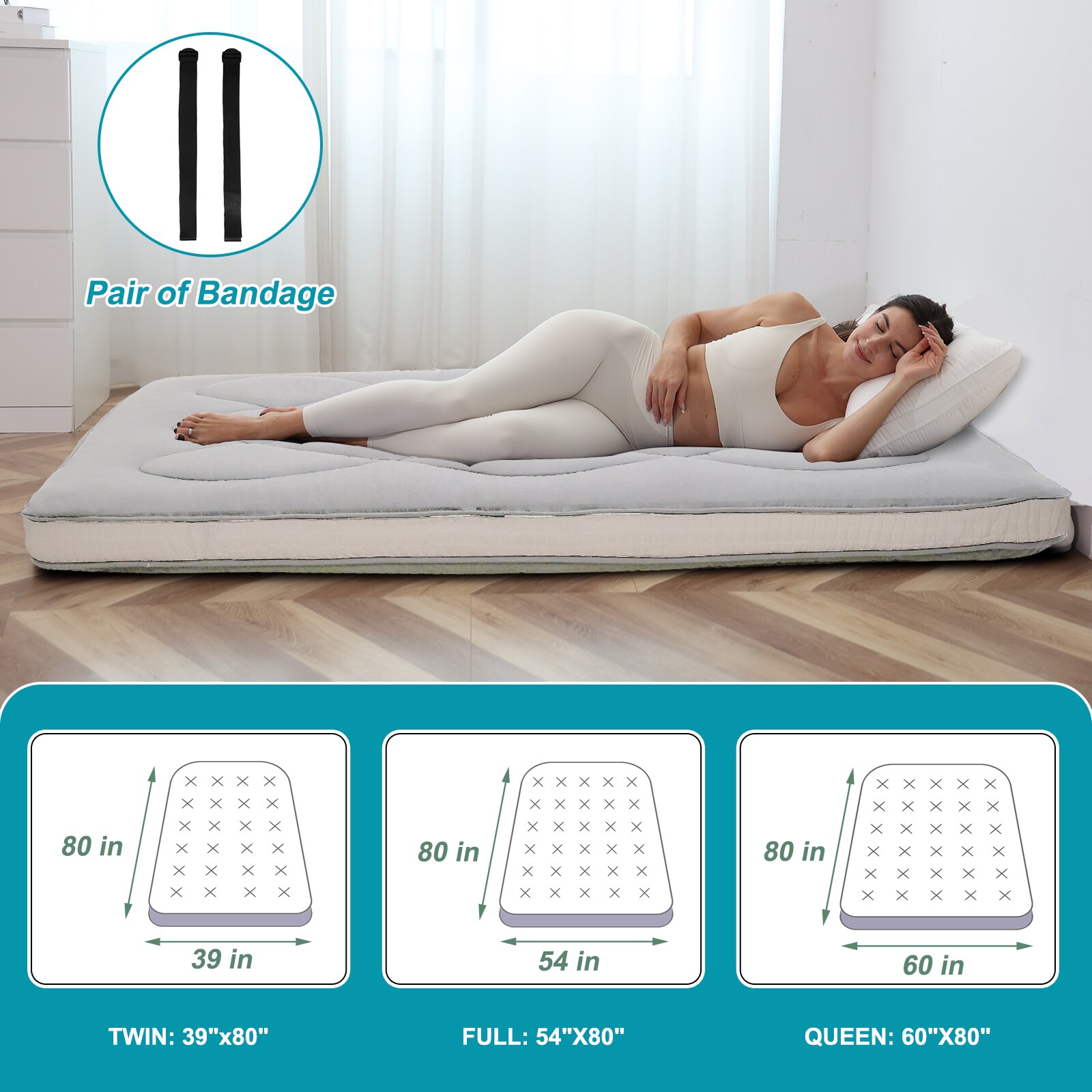 DOCRED I1327138-GY-F-LWS2 futons - View #2