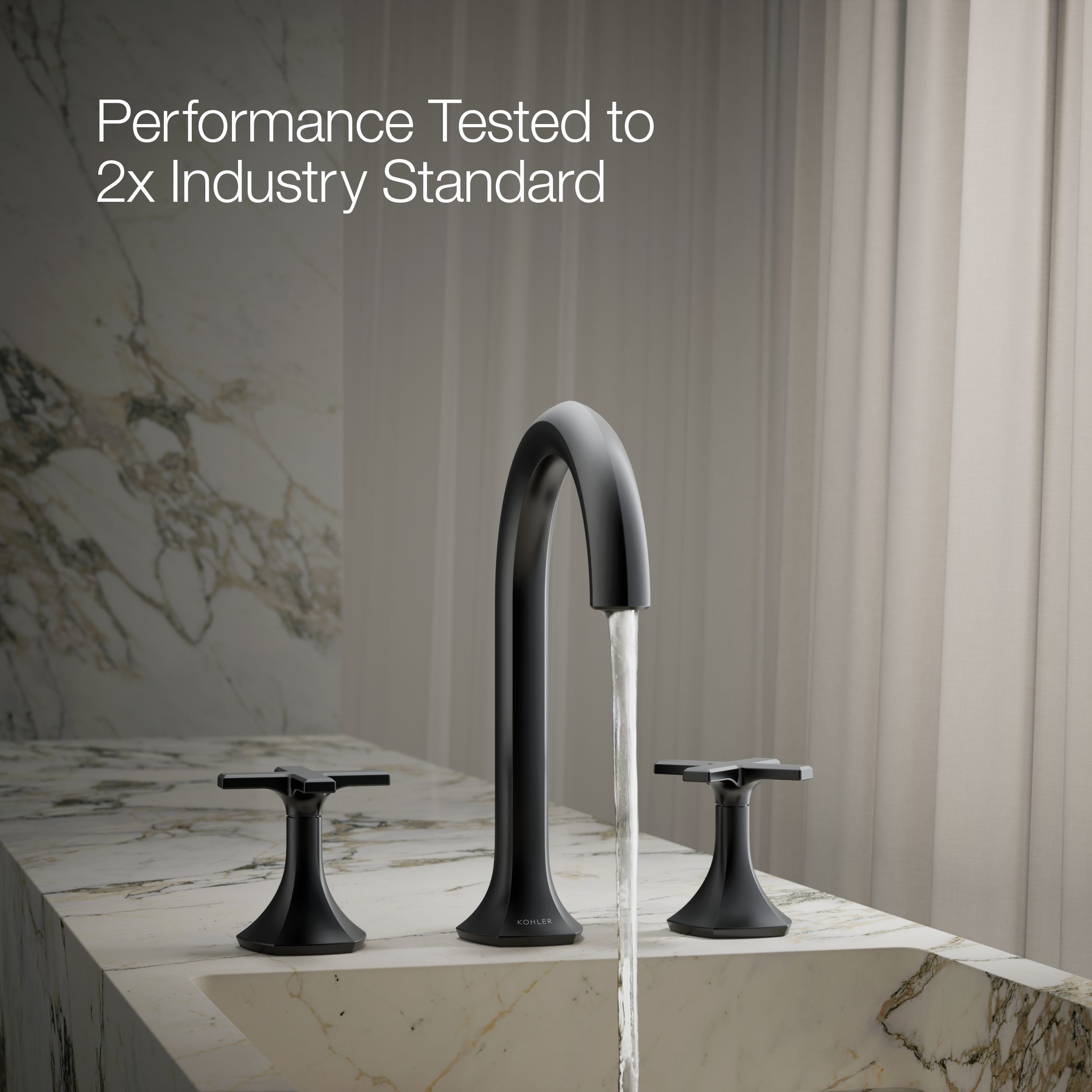 KOHLER 27010-3-BL Faucet-Tub-Shower-Handles - View #3