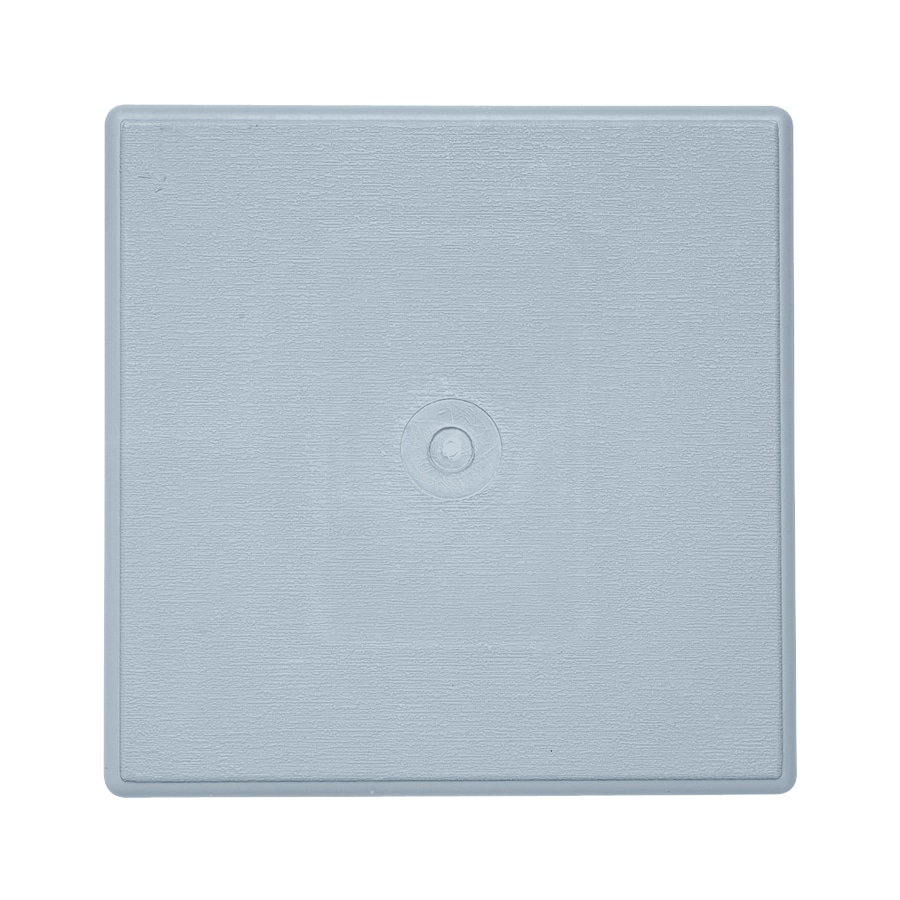 Ply Gem 253937 6.625-in x 6.625-in Blue Vinyl Universal Mounting Block
