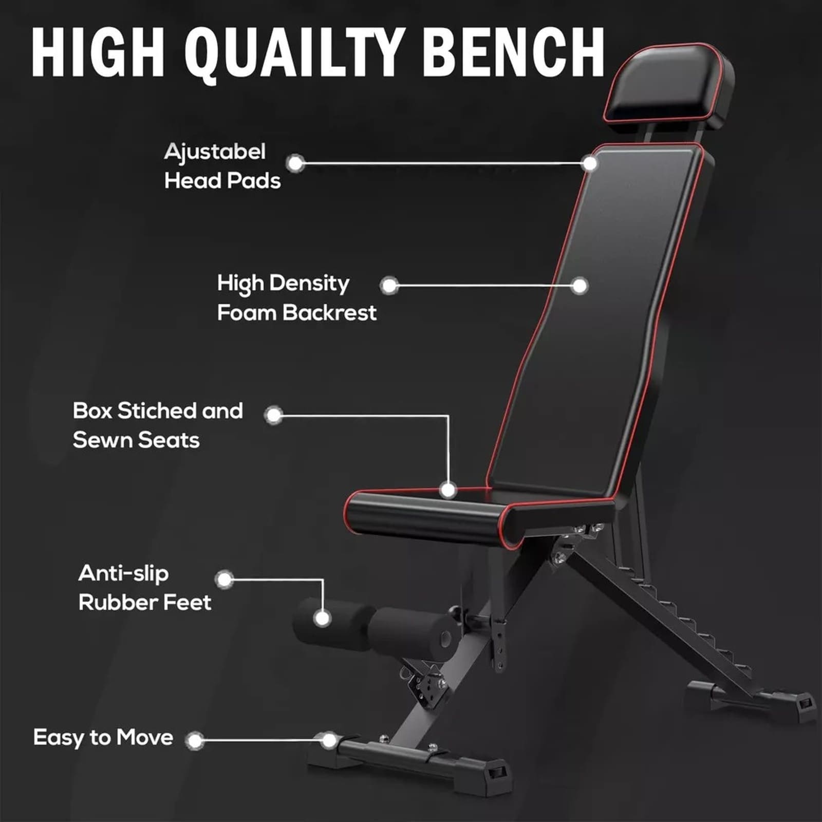 SUGIFT LW108SUGZY152 Weight-Benches - View #4