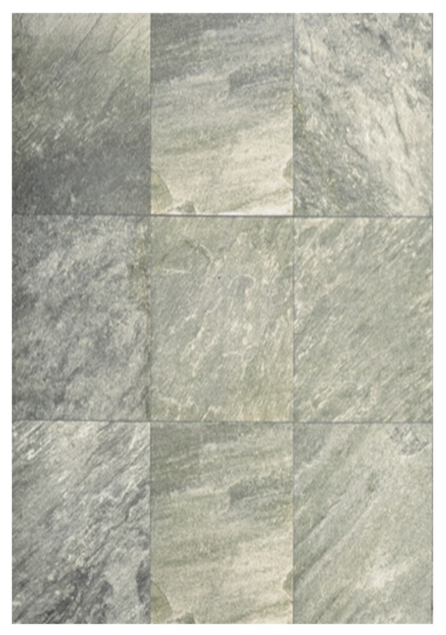 Interceramic 76969545333 Imperial Quartz Silver Glazed Ceramic Tile