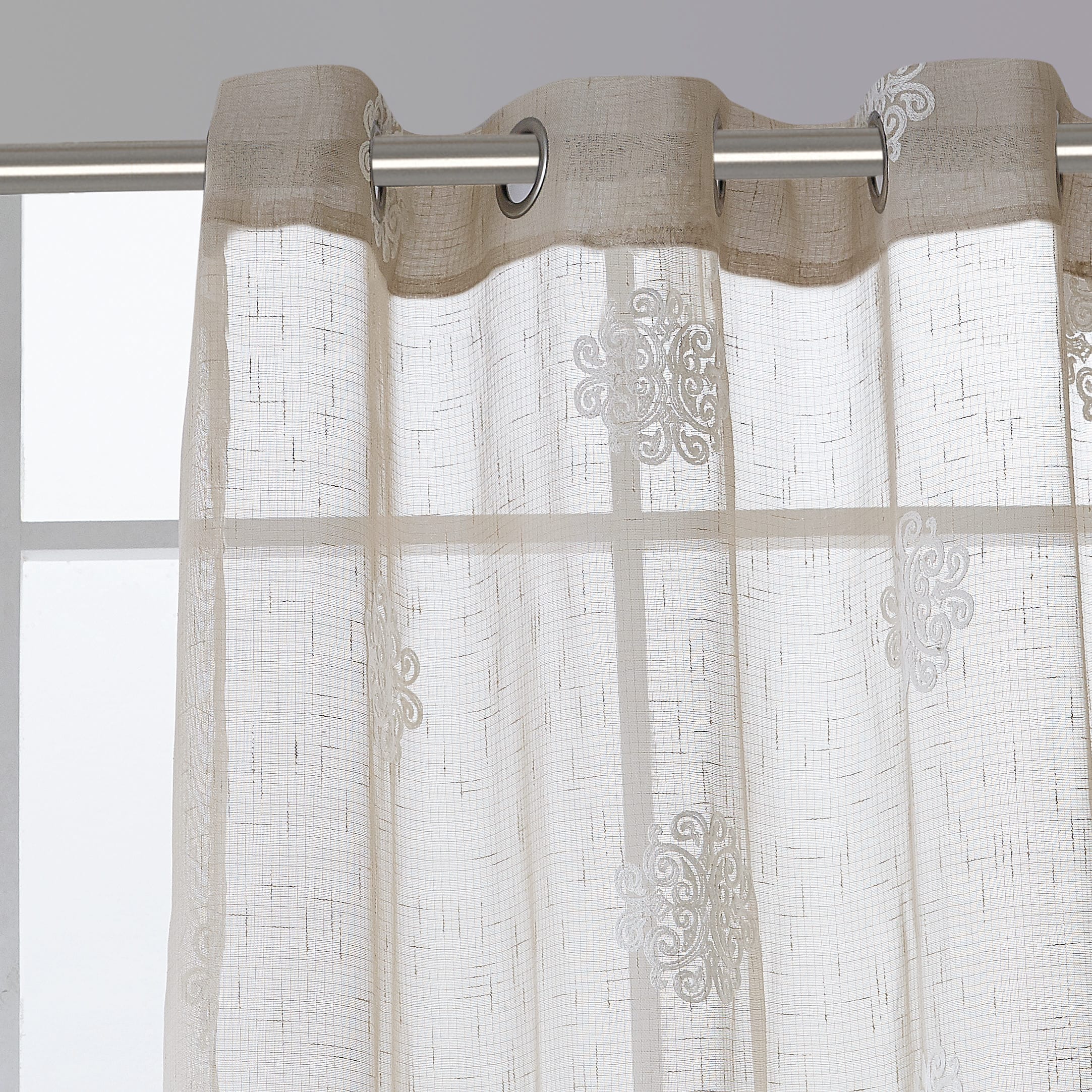  HARPER-120-BG curtains - View #2