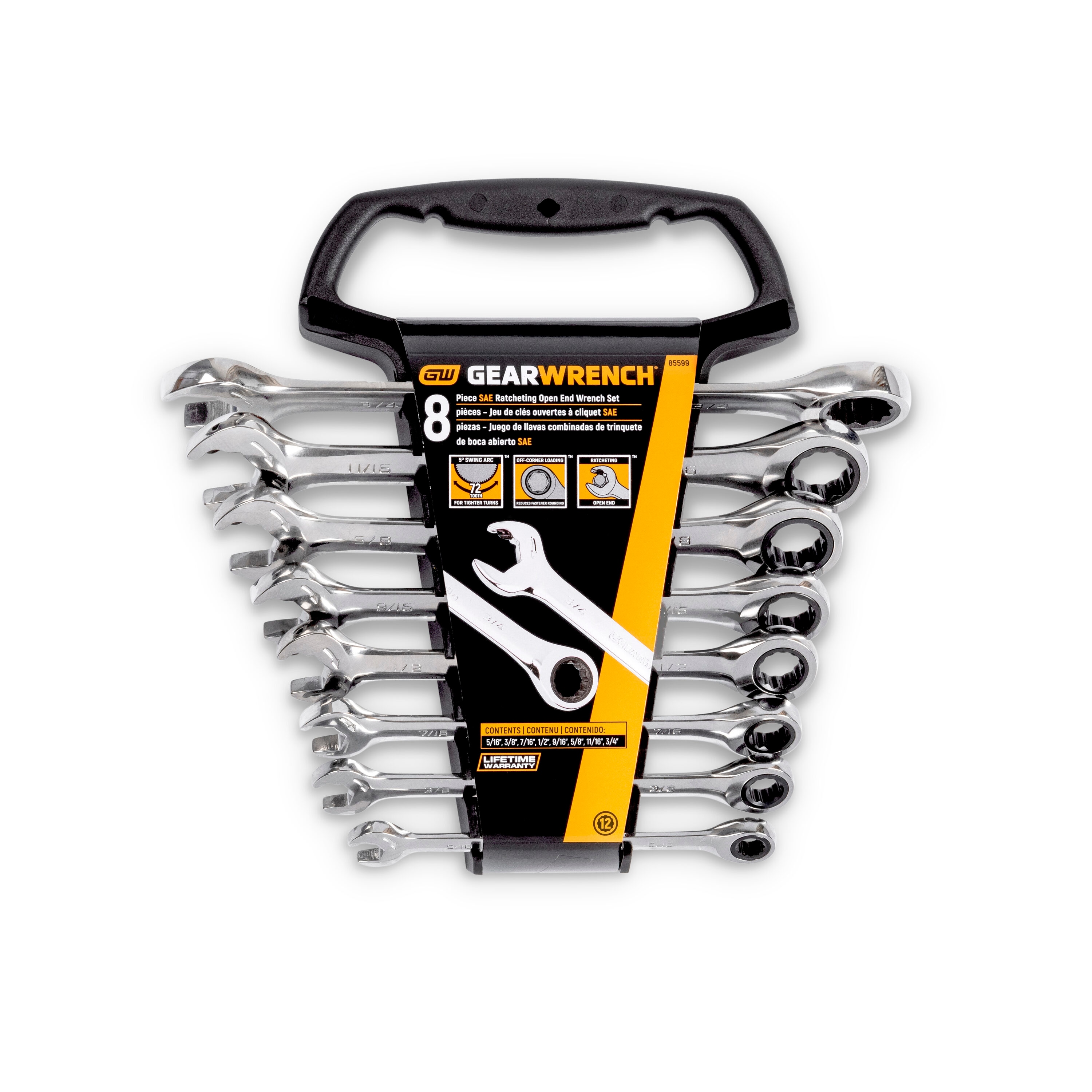 GEARWRENCH 13-Piece Set 12-point (SAE) Flexible Head Combination