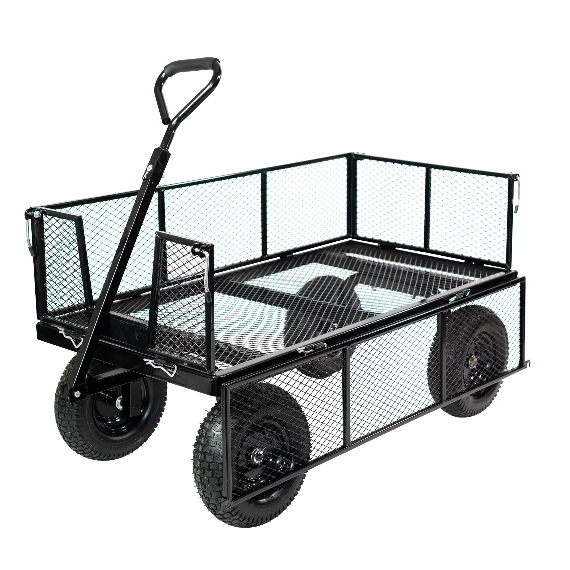 RealWork RealWork 1000 lb Heavy Duty Multi Purpose Utility Cart 4L5017R Sansujyuku sansujyuku.com