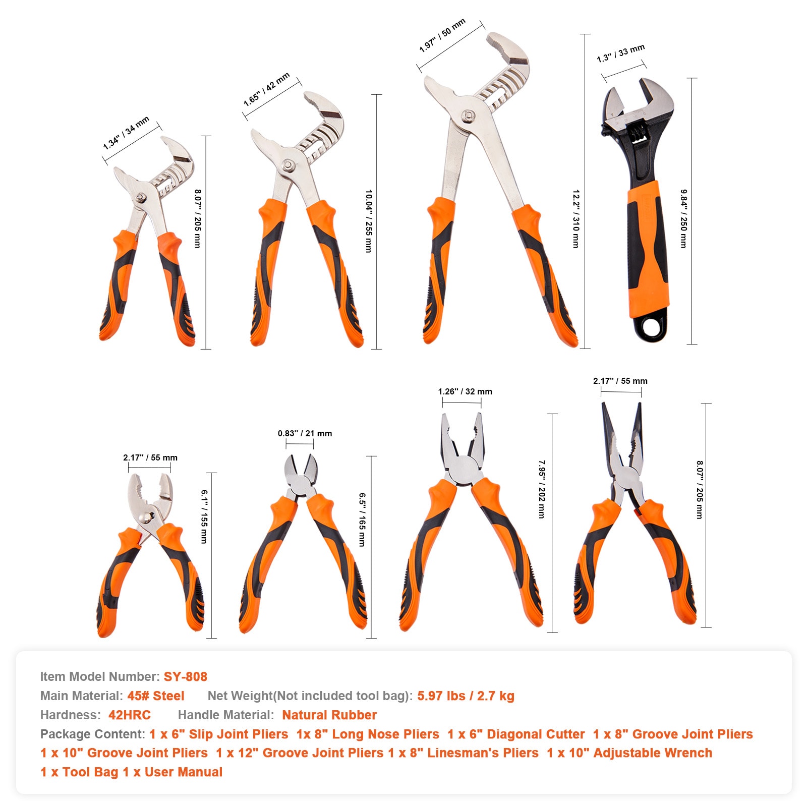 Dexmalle T3342P446289 Plier-Sets - View #3