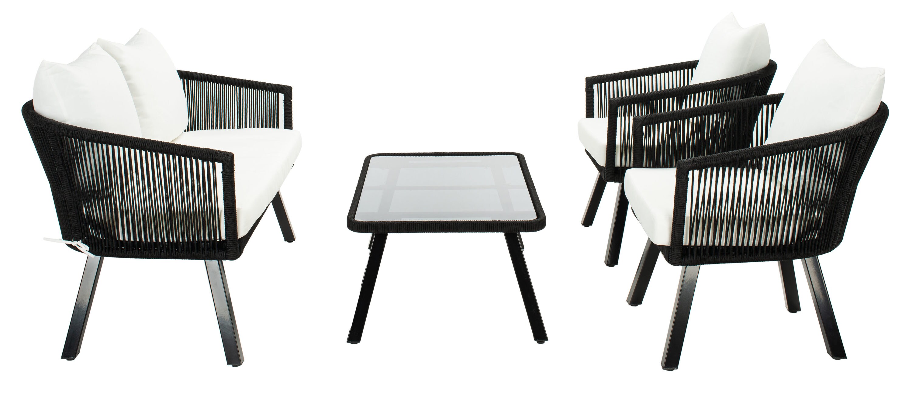 Safavieh PAT7517B Patio-Conversation-Sets - View #6