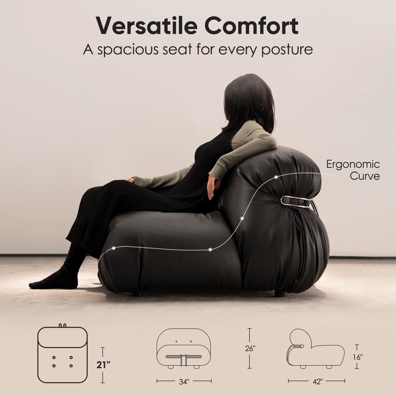 LTMATE LSA0049S-B Bean-Bag-Chairs - View #7