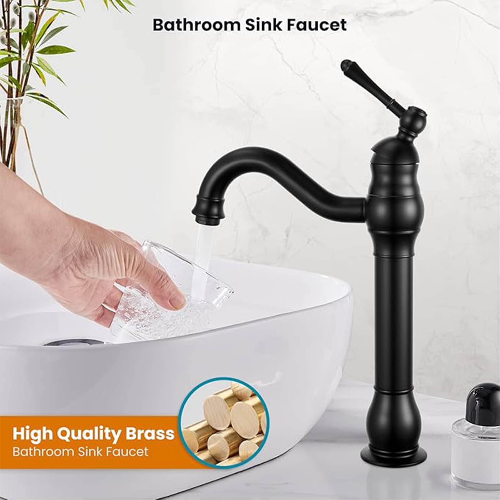 BYH VH-1006-MB Lavatory-Faucets - View #2