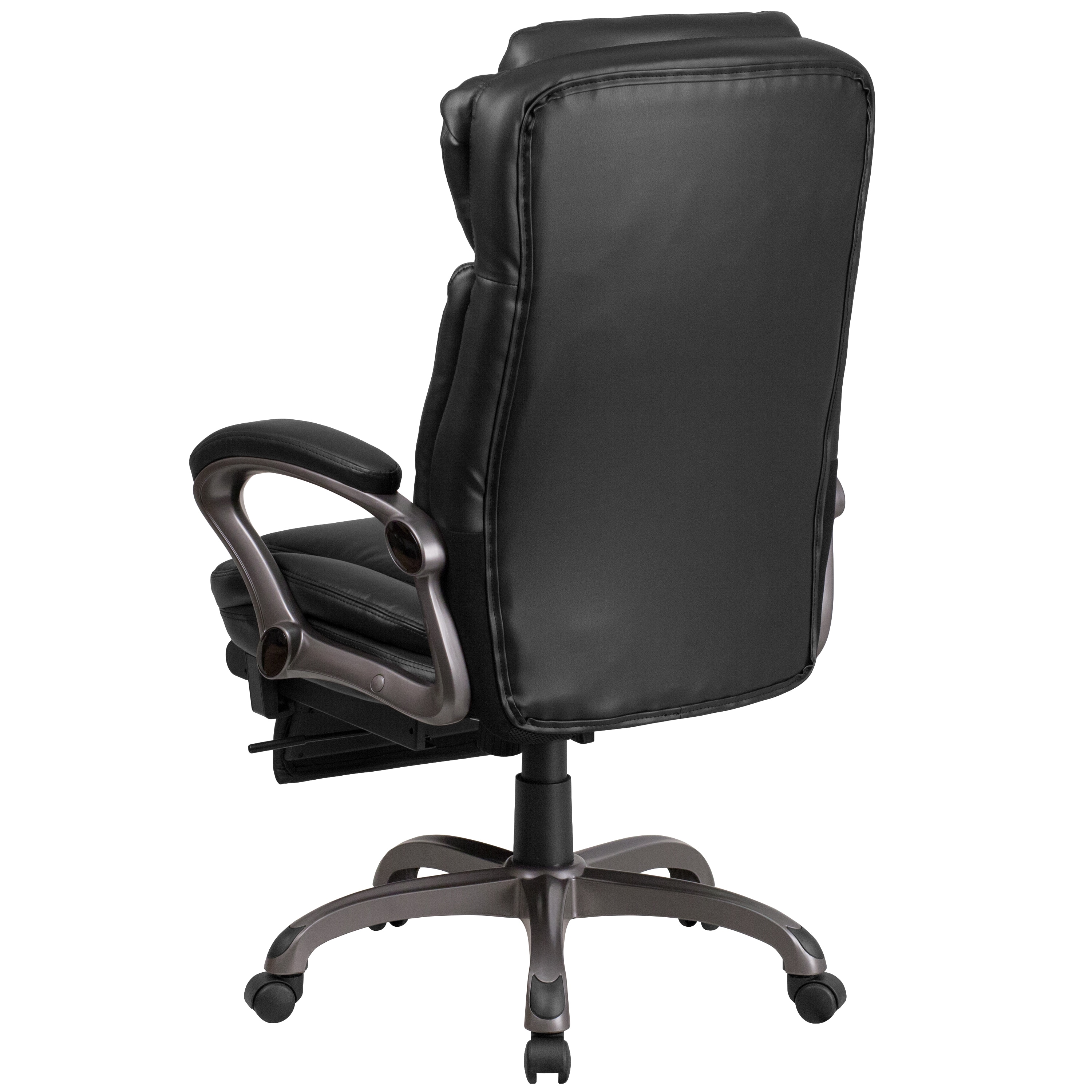 Executive High-Back Black LeatherSoft Swivel Office Chair