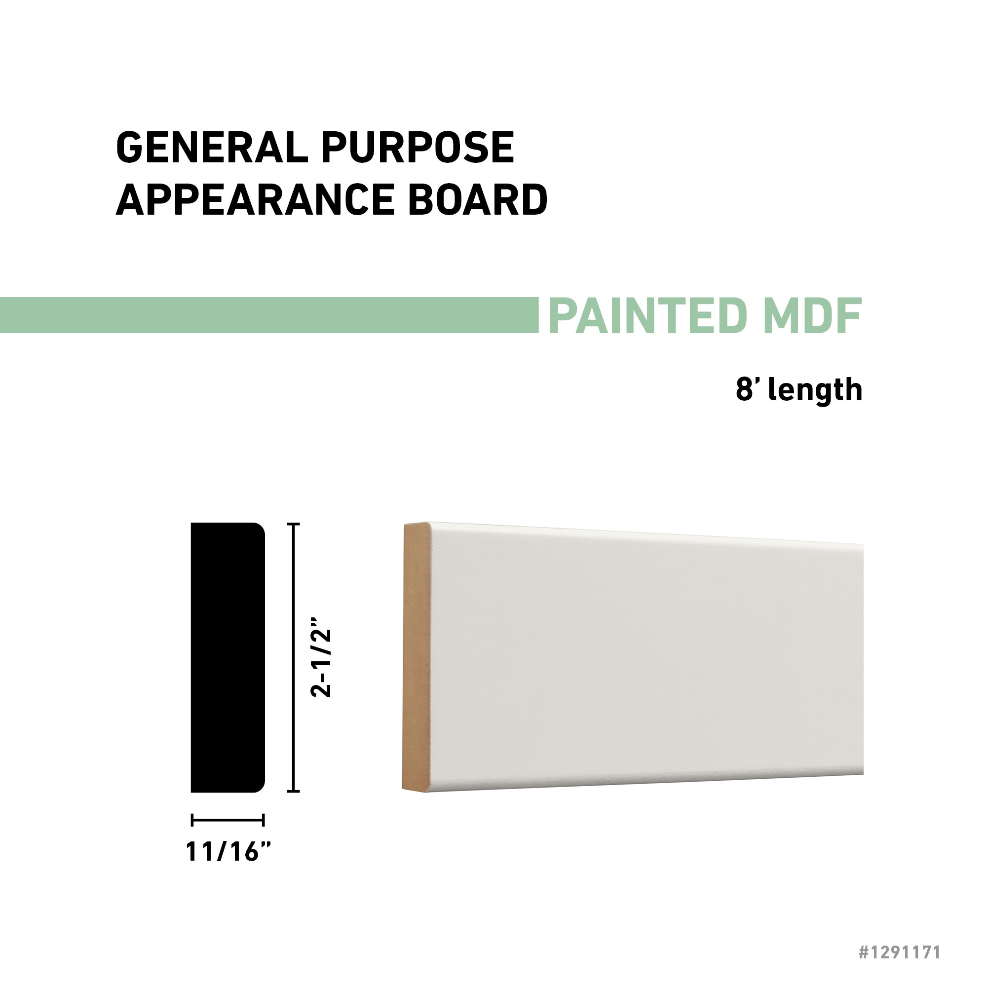 allen + roth E13 8 FBDWH Appearance-Boards - View #5