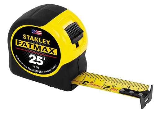 5 M Stanley Measuring Tapes, For Measurement, Size: 1.2 mm