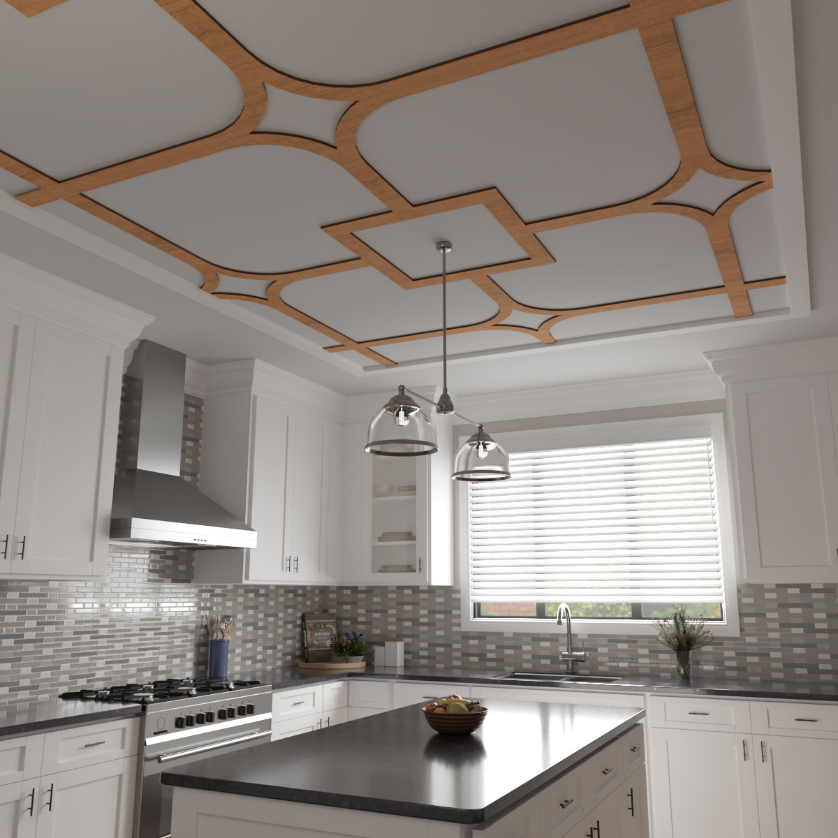 Ekena Millwork CELW79X79X0375OLVCH Wall-Panels - View #10