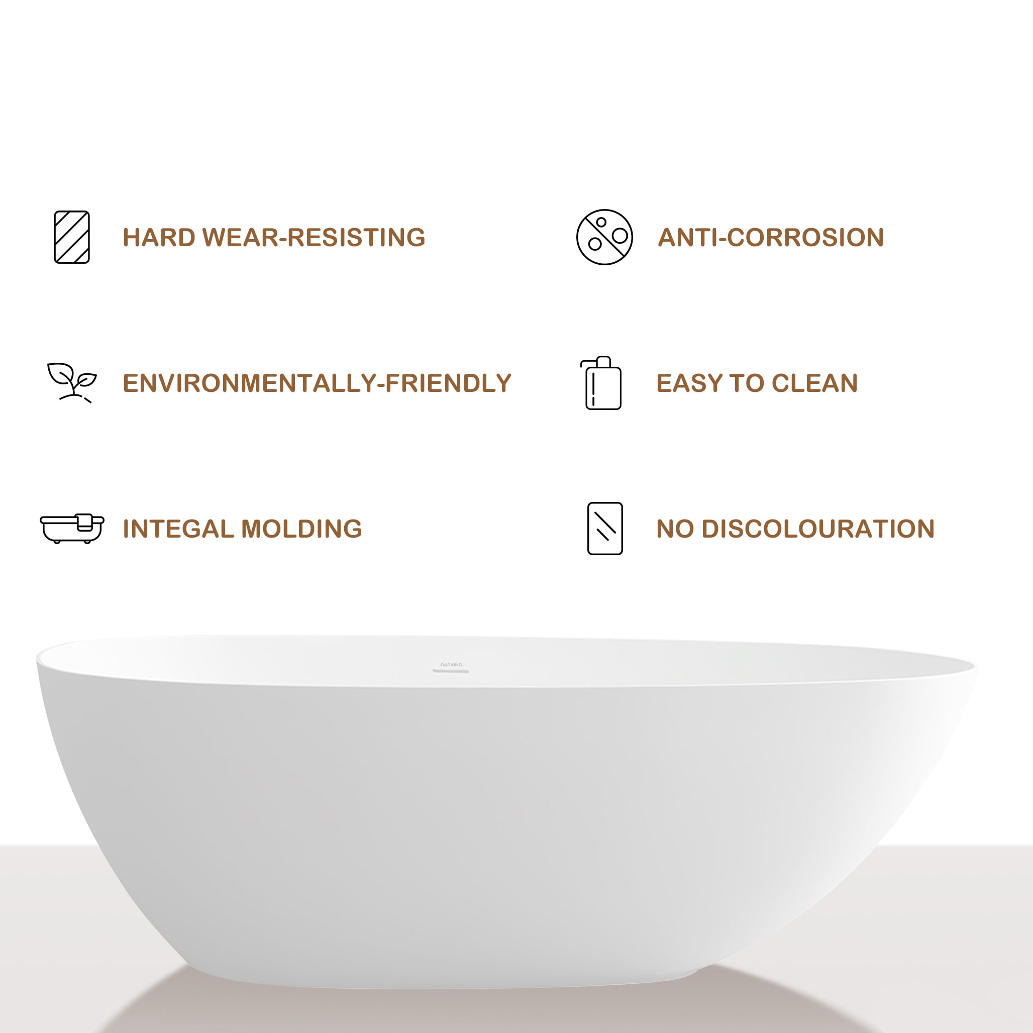 Clihome TC-326-BL bathtubs - View #5