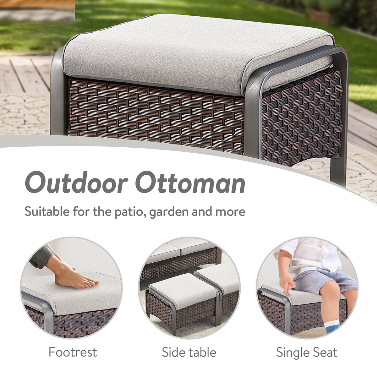 Rilyson FSTZB40-2 Stools-Ottomans - View #4