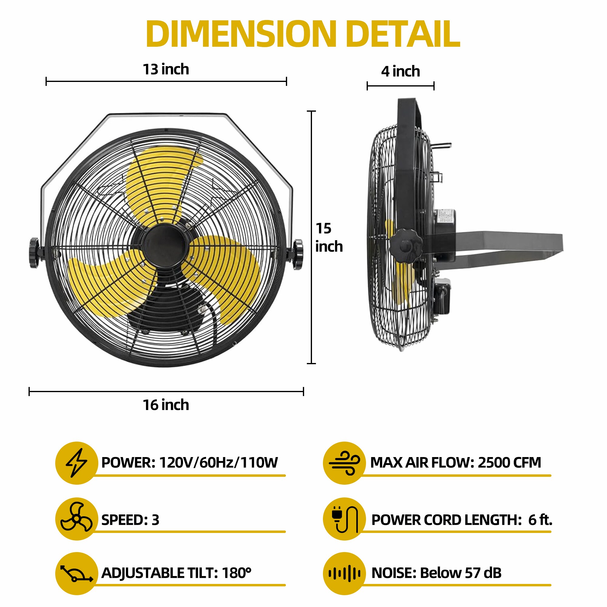 Maxcuum WMFAN-W12A Wall-Mounted-Fans - View #5