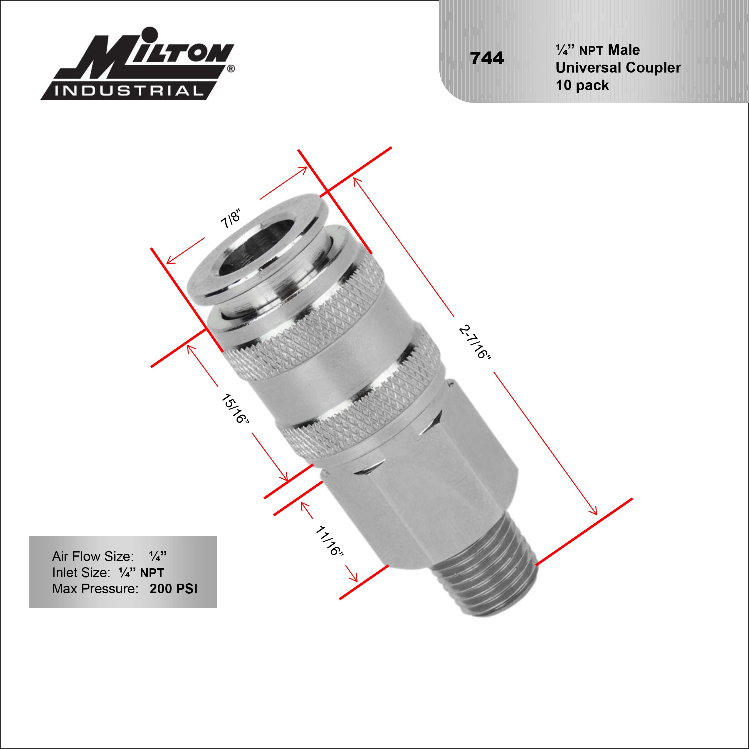 Milton 744 c100620 - View #2