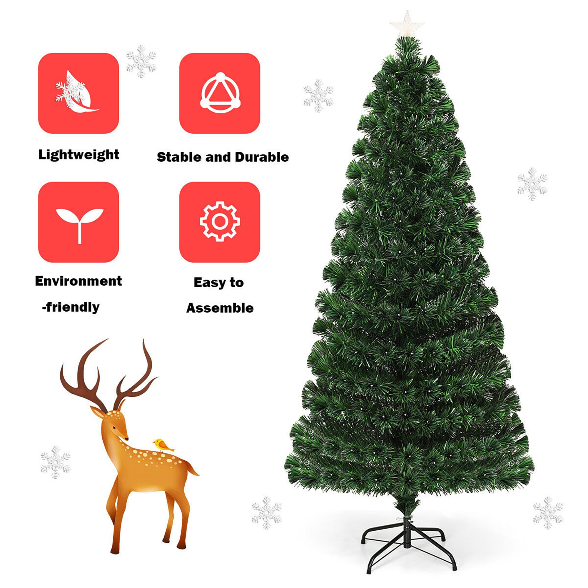 Forclover ALHY-33CM Artificial-Christmas-Trees - View #4