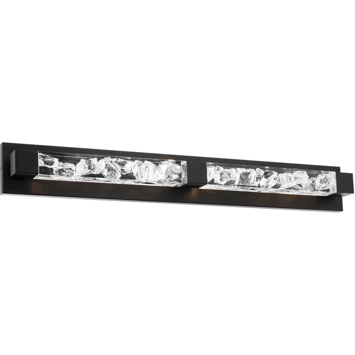 Modern Forms 2532937 WS-84334-BK Terra Bathroom Vanity Light Black