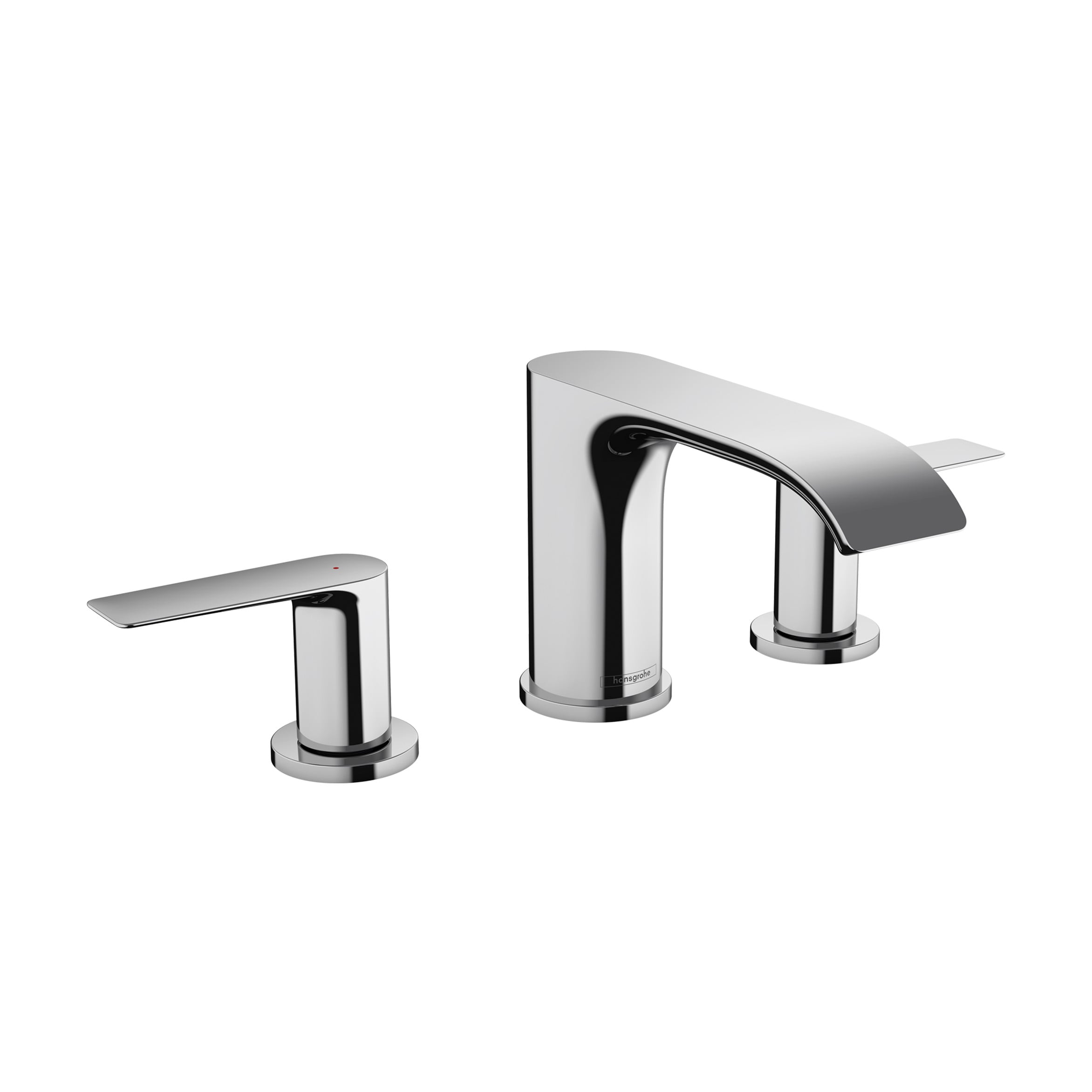 Hansgrohe 75033001 Chrome 2-handle Deck-mount Roman Mid-arc Bathtub Faucet ( Valve Included )