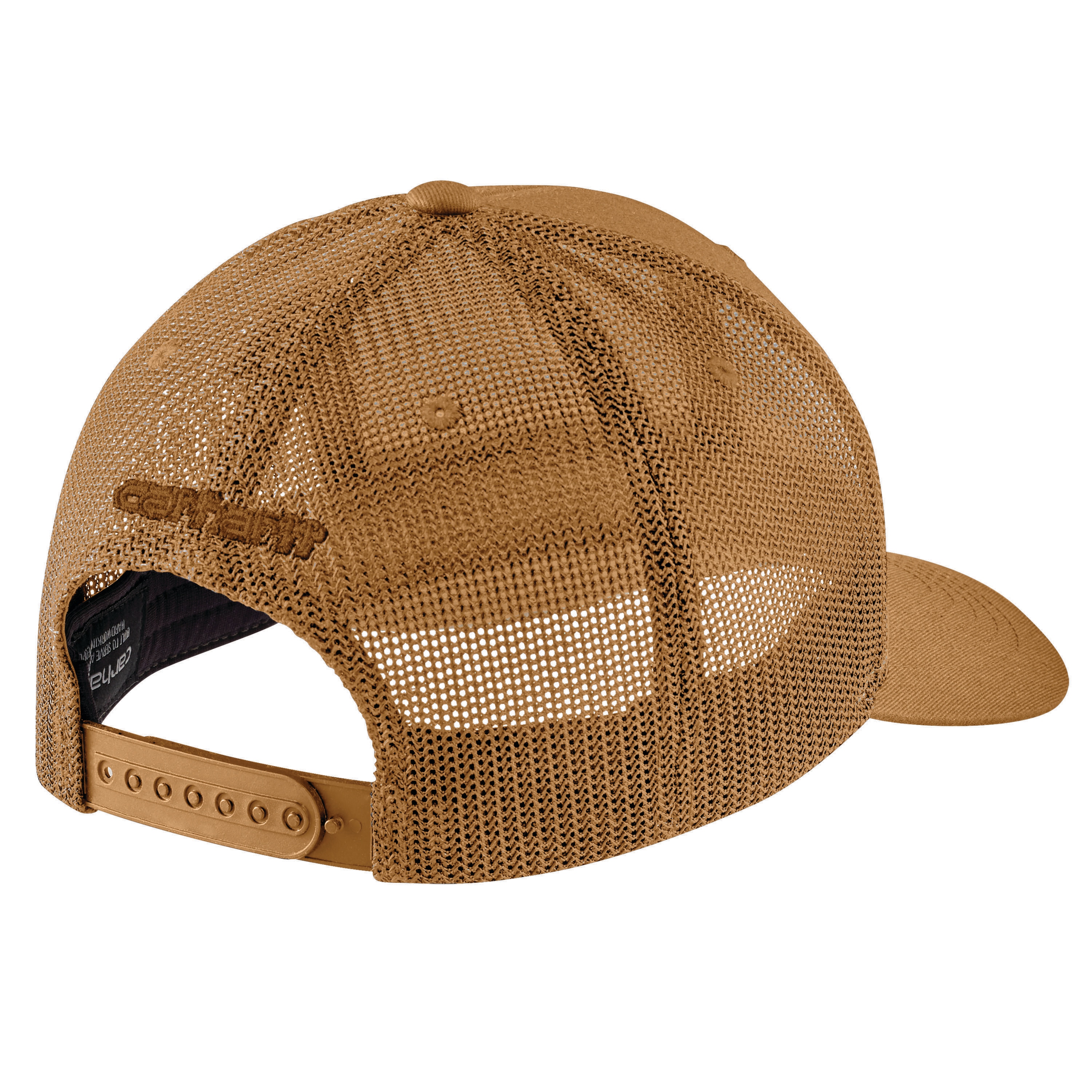 Carhartt Men\'s Carhartt Brown/Honeycomb in Cotton the Hats Cap department Baseball at