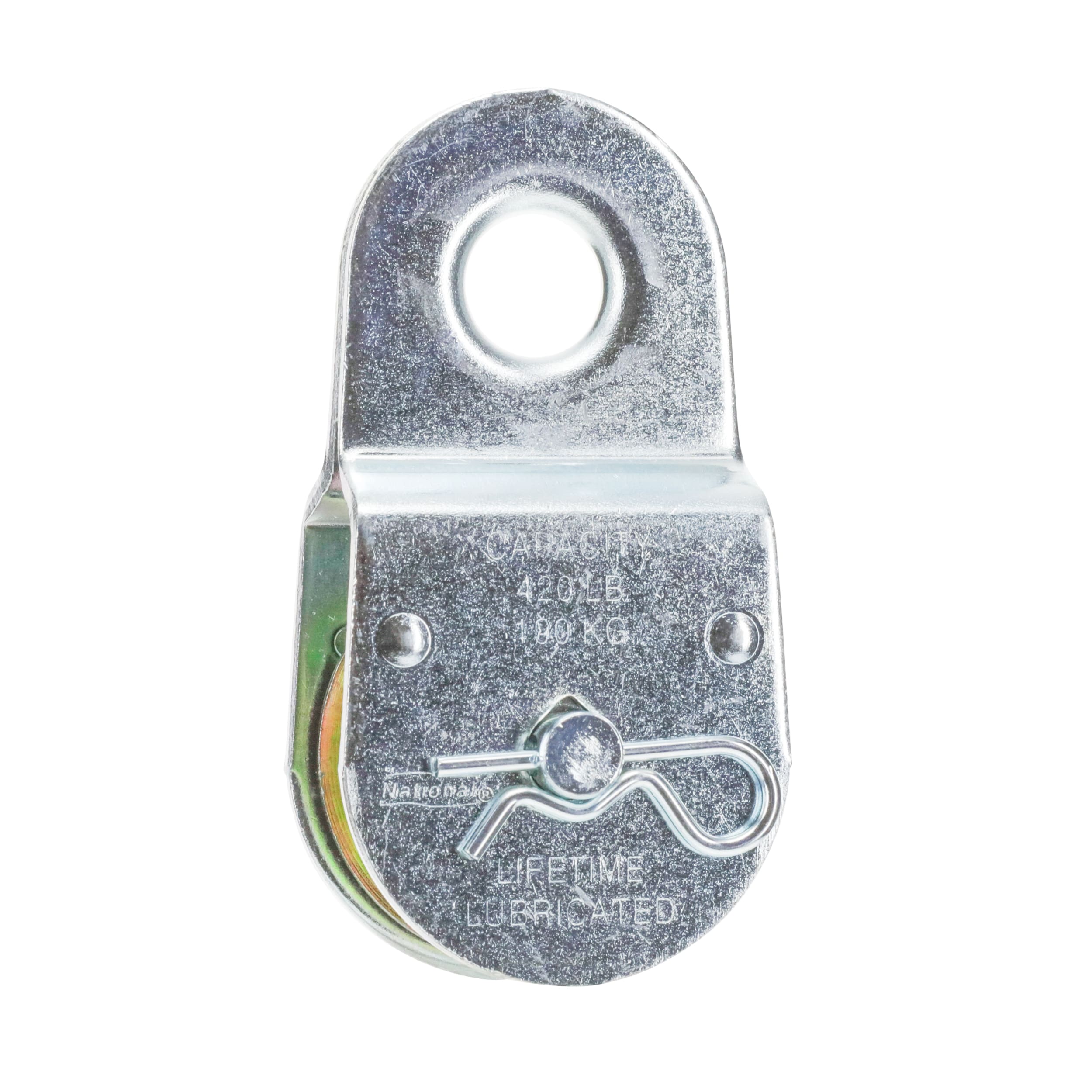 National Hardware Zinc Plated Steel 3" Swivel Hook Single Pulley 3223BC N233-270 38613229006 