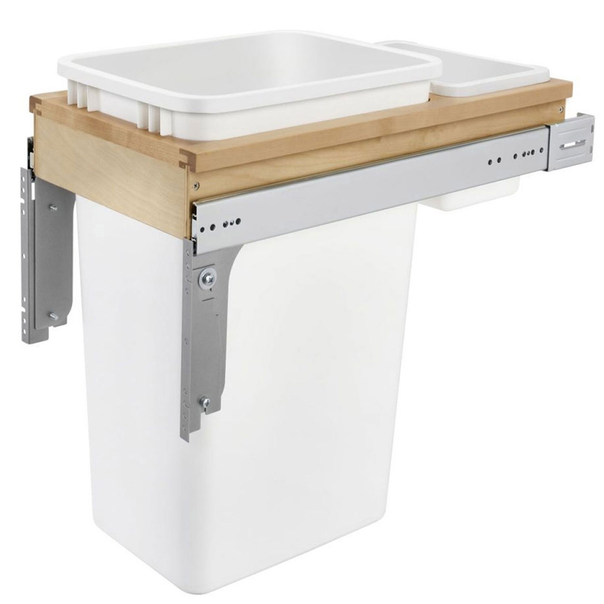 Under Sink Trash Pullout — Markay Cabinets