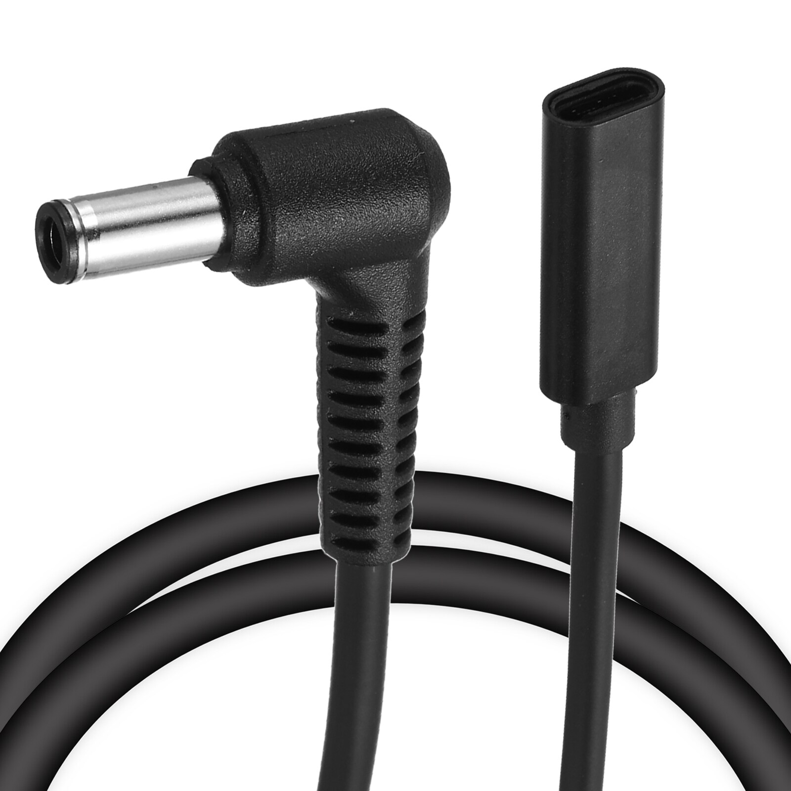 Unique Bargains 0.5FT USB C to DC PD Power Fast Charging Cable 6mmx0.6mm 65W/18V-20V DC Power Cable Type C Input 3.25A Adapter Jack Converter for