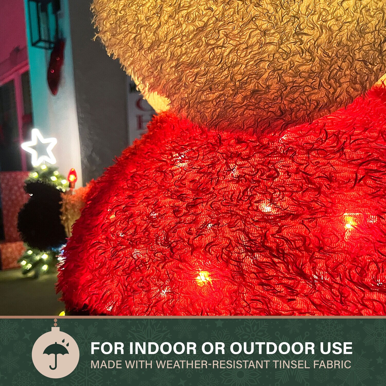 Fraser Hill Farm FFCH048-SC1-RED Outdoor-Christmas-Decor - View #7