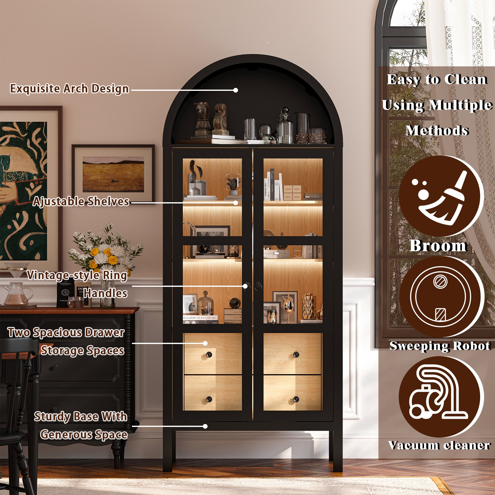 FurniFusion SF-Y-4D81005470 Dining-Kitchen-Storarge - View #5